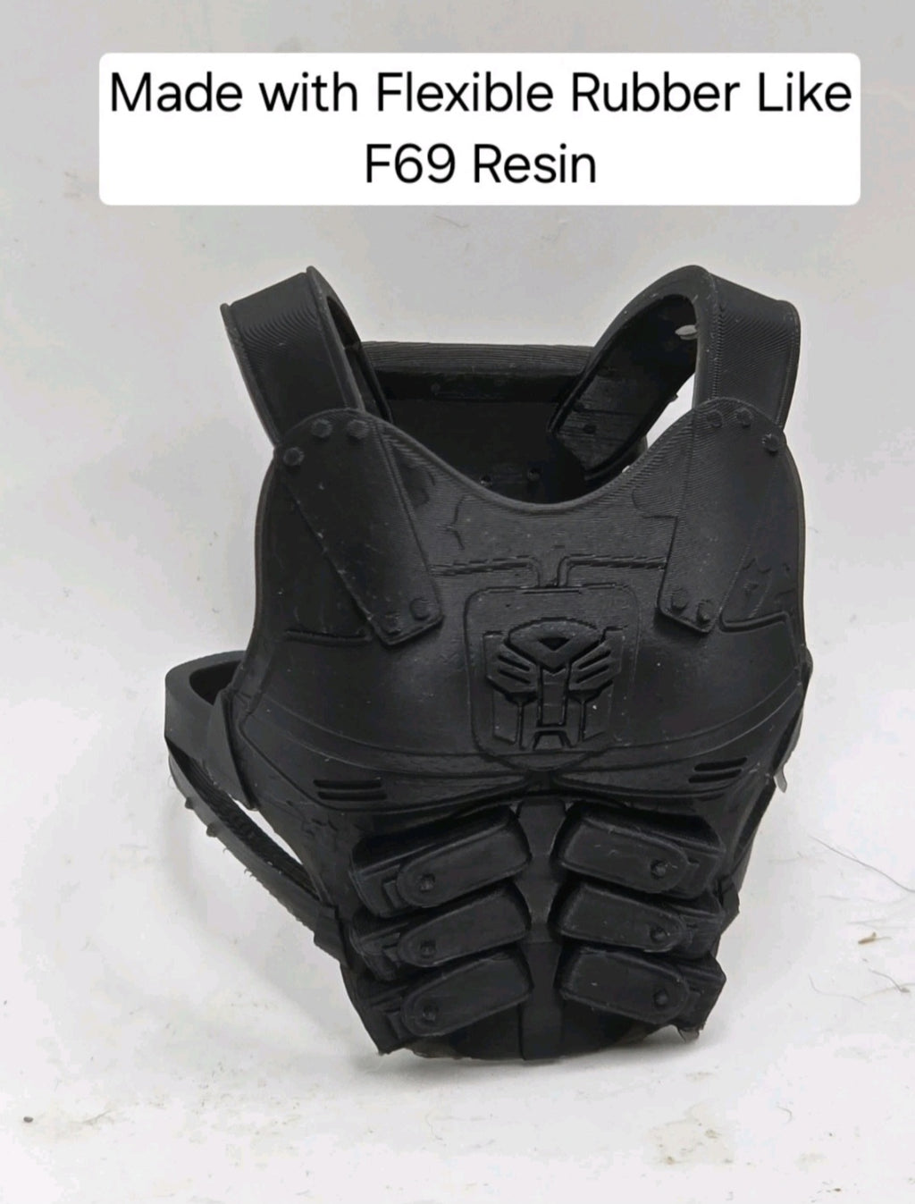 Custom 3d Printed Compatible Classified Legends Comic Multiverse Field Commander Prime Flexible Vest 1:12 6" Scale.