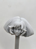 Custom 3d Printed Classified Legends Compatible Comic Multiverse Metalic Hawks Melody No Glasses Heads 1/12 1-10 1/18 Scale