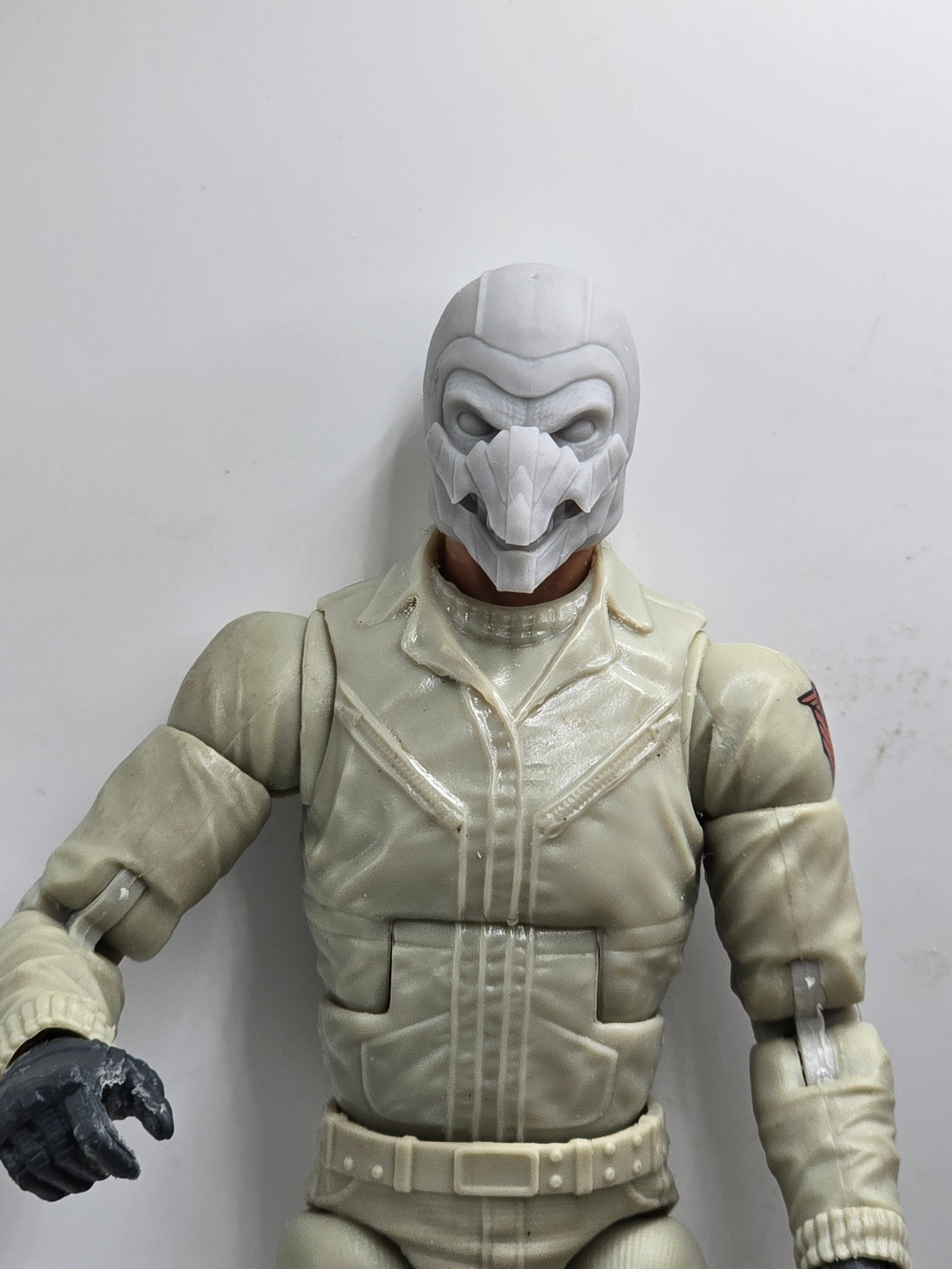 Custom 3d Printed Classified Legends Compatible Comic Multiverse Video Game Combat of Mortals Reptile Head 1/12 1-10 1/18 Scale