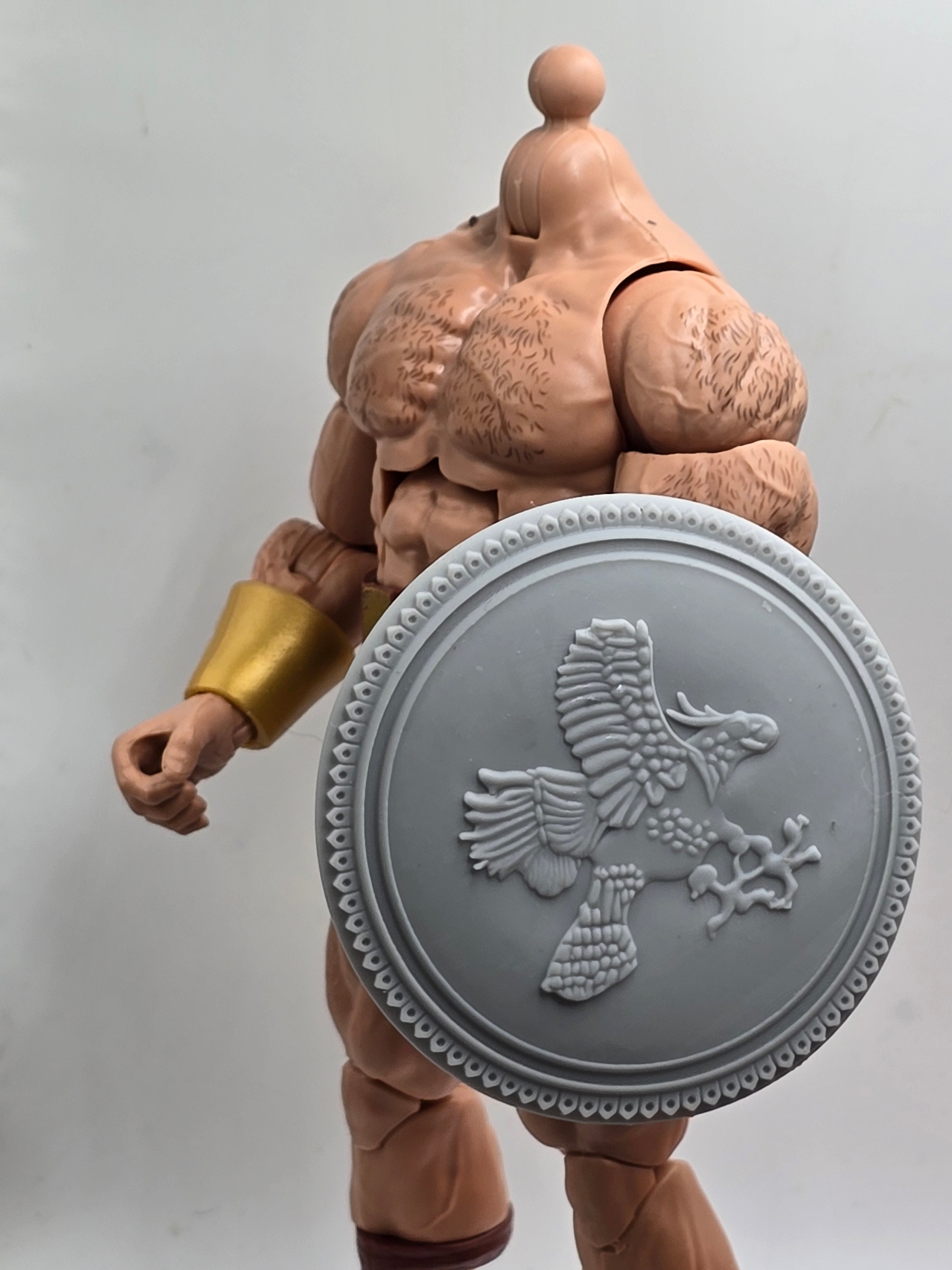 Custom 3d Printed Classified Legends Compatible Comic Multiverse Clash of God's Perseus Shield 1/12 1-10 1/18 Scale