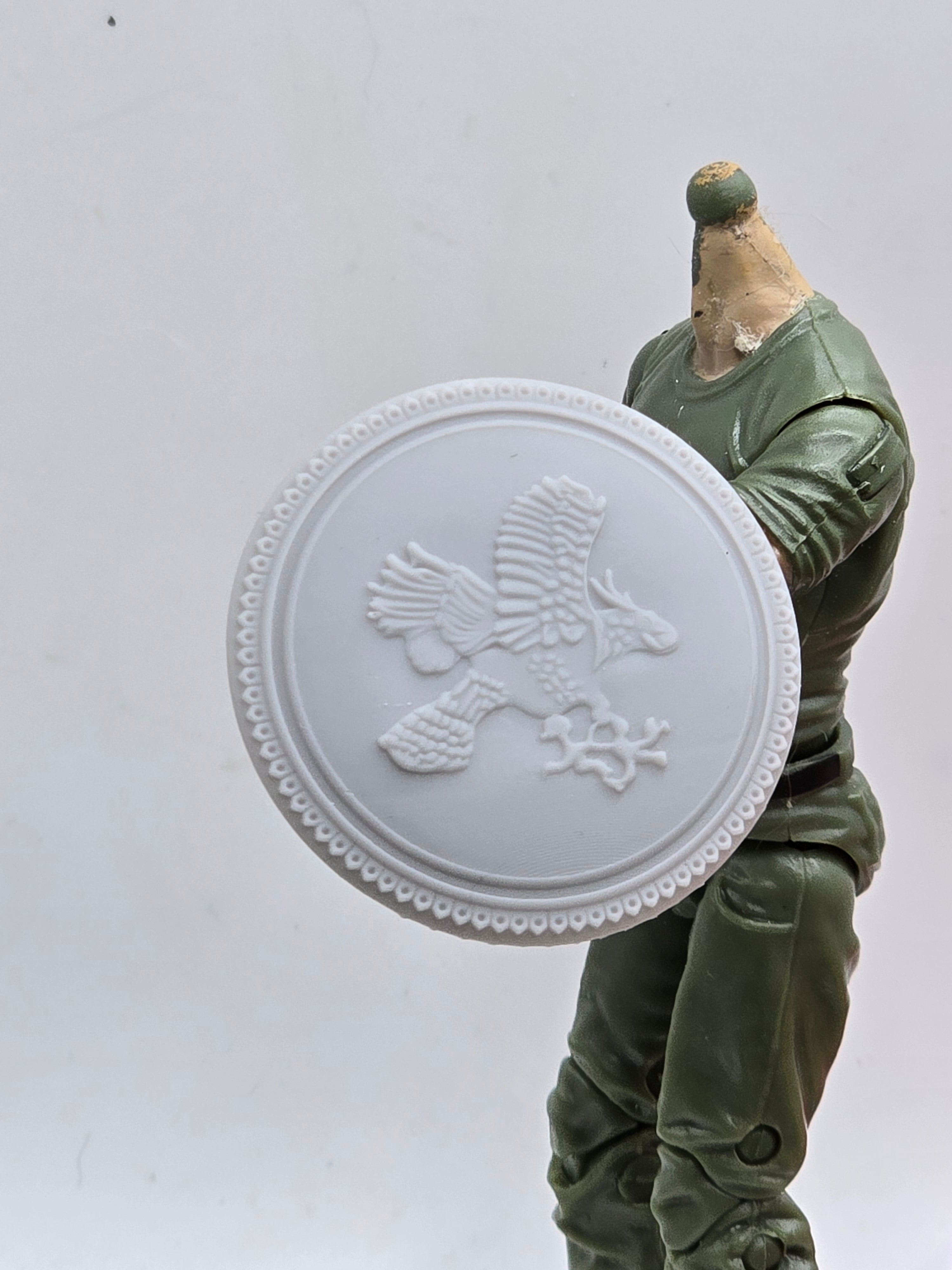 Custom 3d Printed Classified Legends Compatible Comic Multiverse Clash of God's Perseus Shield 1/12 1-10 1/18 Scale