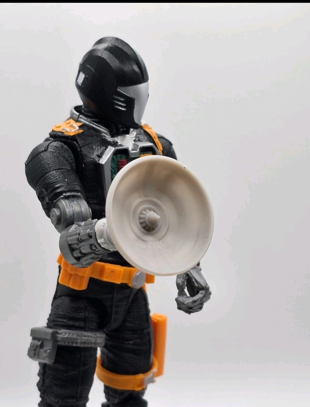 Custom 3d Printed Compatible Classified Legends Comic Multiverse Battle Android Accessory  1:12 6" Scale - Radar Dish Accessory