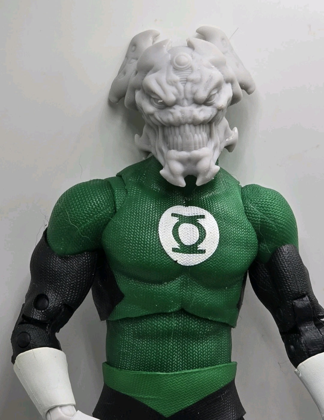 Custom 3d Printed Classified Legends Compatible Comic Multiverse Red Light Corps Nite Lik Heads 1/12 1-10 1/18 Scale