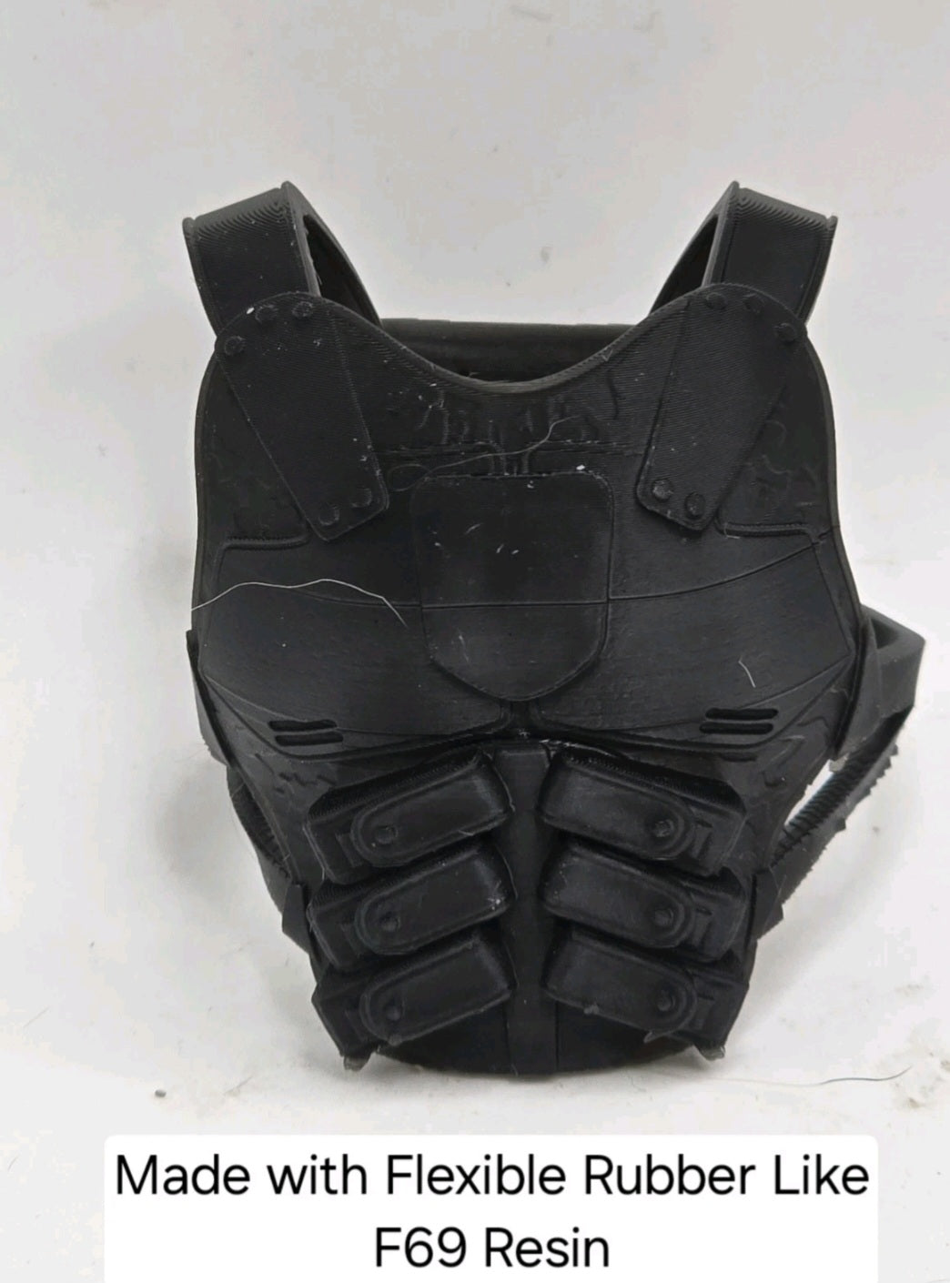 Custom 3d Printed Compatible Classified Legends Comic Multiverse Field Commander Flexible Vest 1:12 6" Scale.