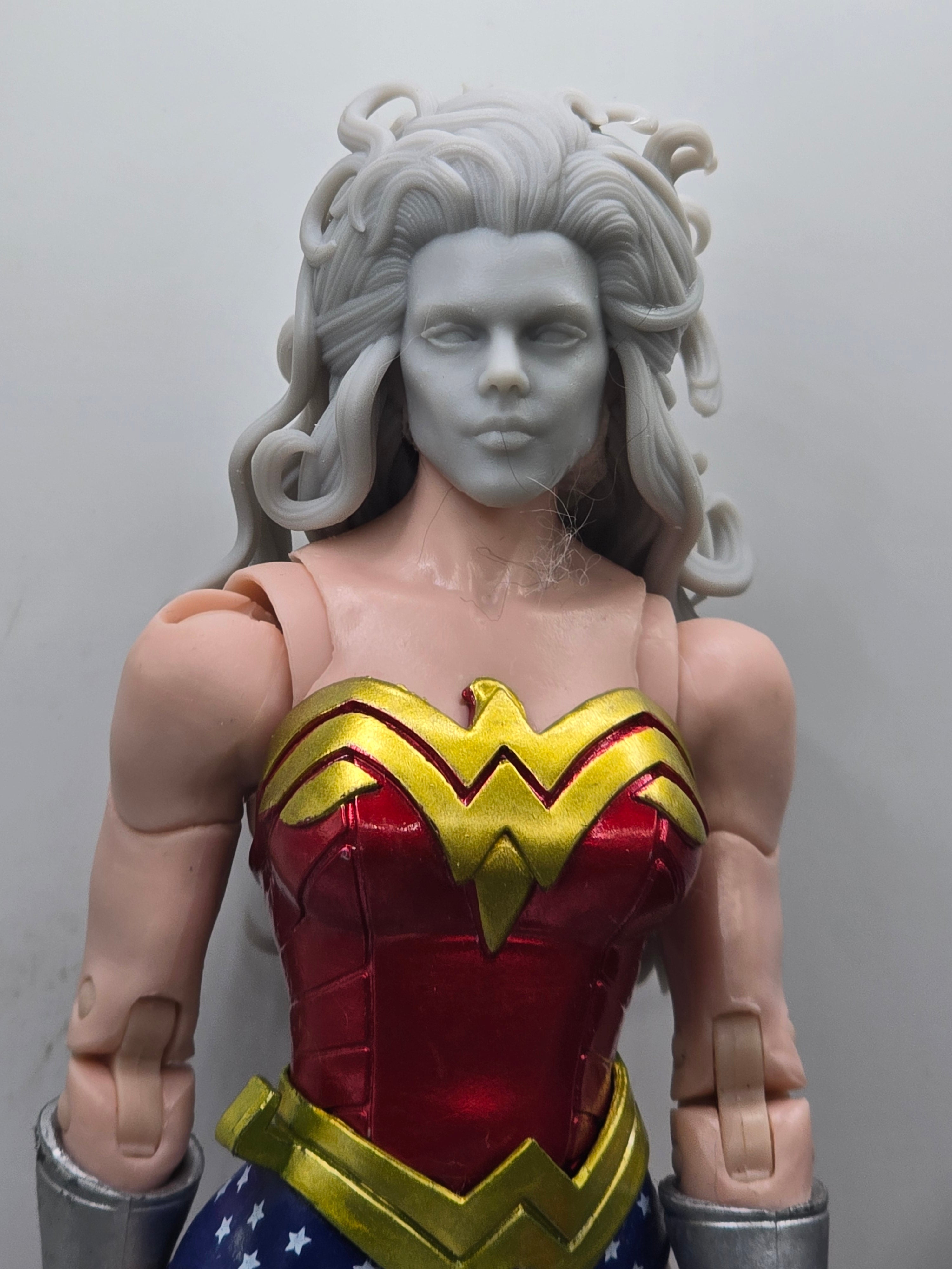 Custom 3d Printed Classified Legends Compatible Comic Multiverse Dual Face Spice Heads 1/12 1-10 1/18 Scale