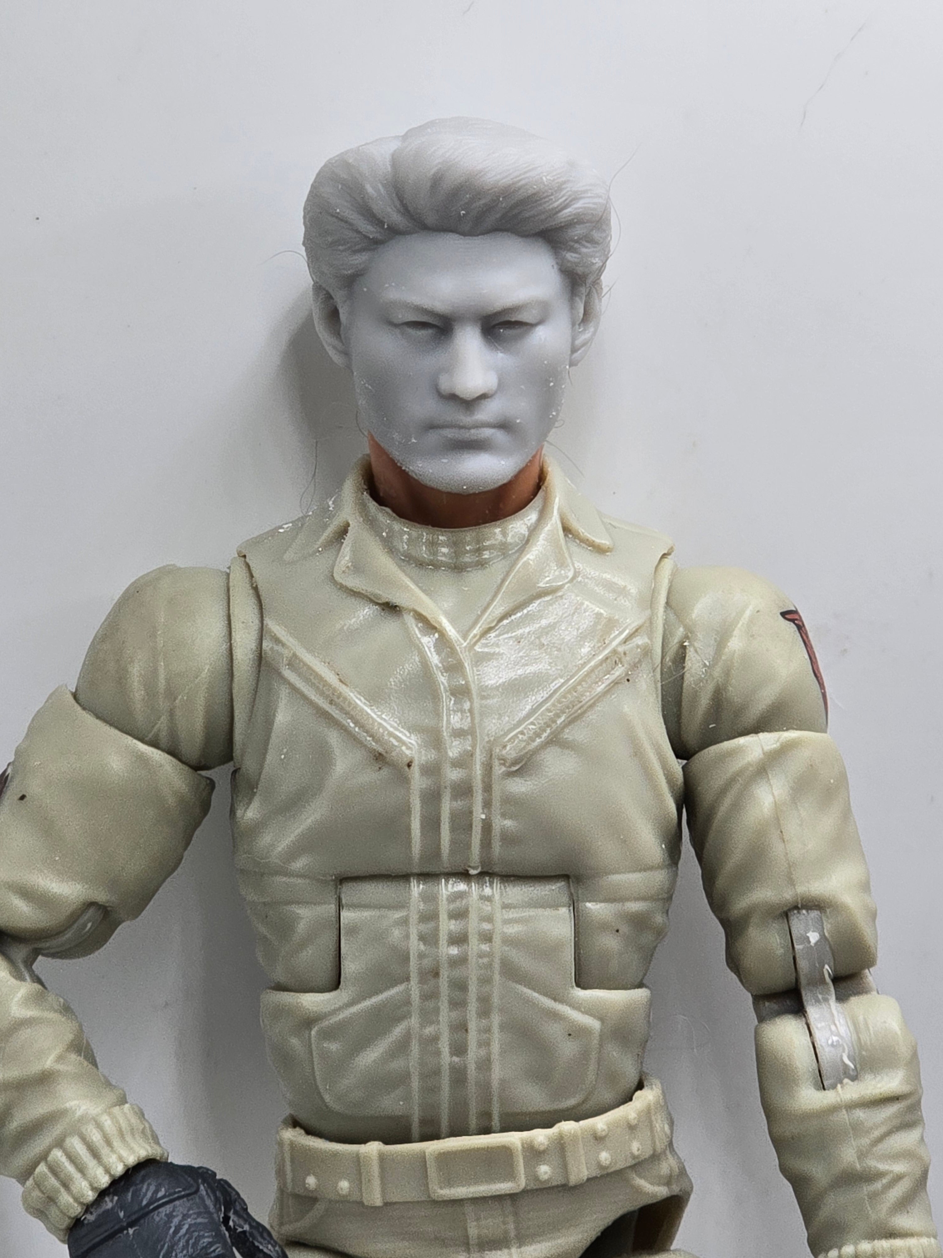 Custom 3d Printed Classified Legends Compatible Comic Multiverse 3 Storms Lightning Head  1/12 1-10 1/18 Scale