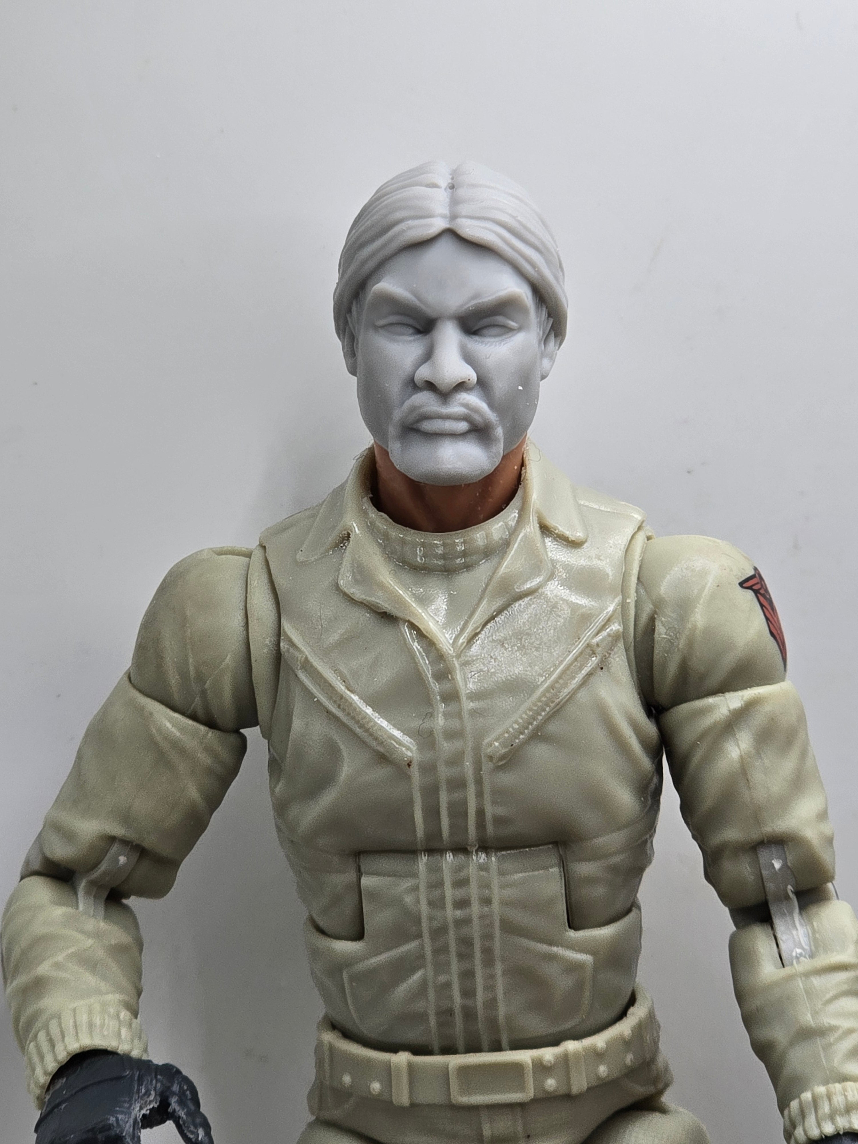 Custom 3d Printed Classified Legends Compatible Comic Multiverse Video Game Combat of Mortals Shang Sun Head#2 1/12 1-10 1/18 Scale