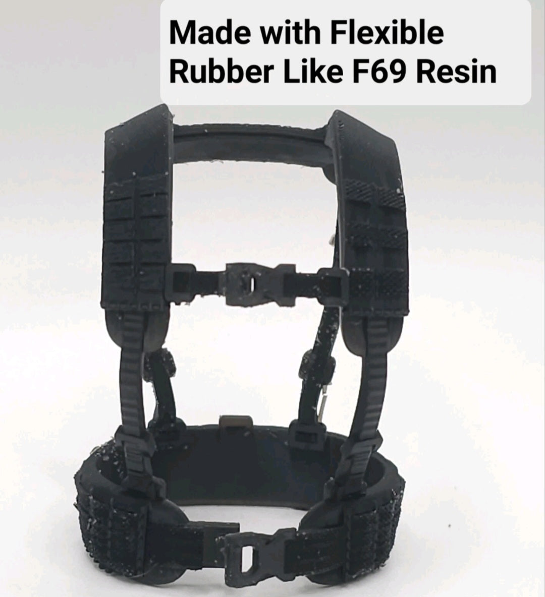 Custom 3d Printed Compatible Classified Legends Comic Multiverse Web Gear Flexible Vest 1:12 6" Scale.