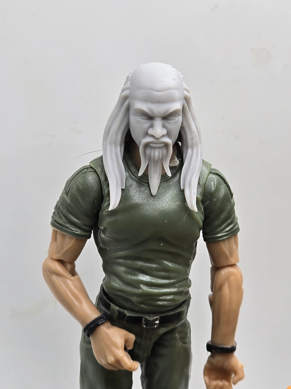 Custom 3d Printed Classified Legends Compatible Comic Multiverse Video Game Combat of Mortals Shang Sun Head#3 1/12 1-10 1/18 Scale