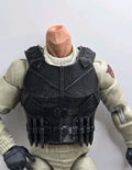 Custom 3d Printed Compatible Classified Legends Comic Multiverse Hurricane Daywalker Vampire Hunter #2 Flexible Vest 1:12 6" Scale.