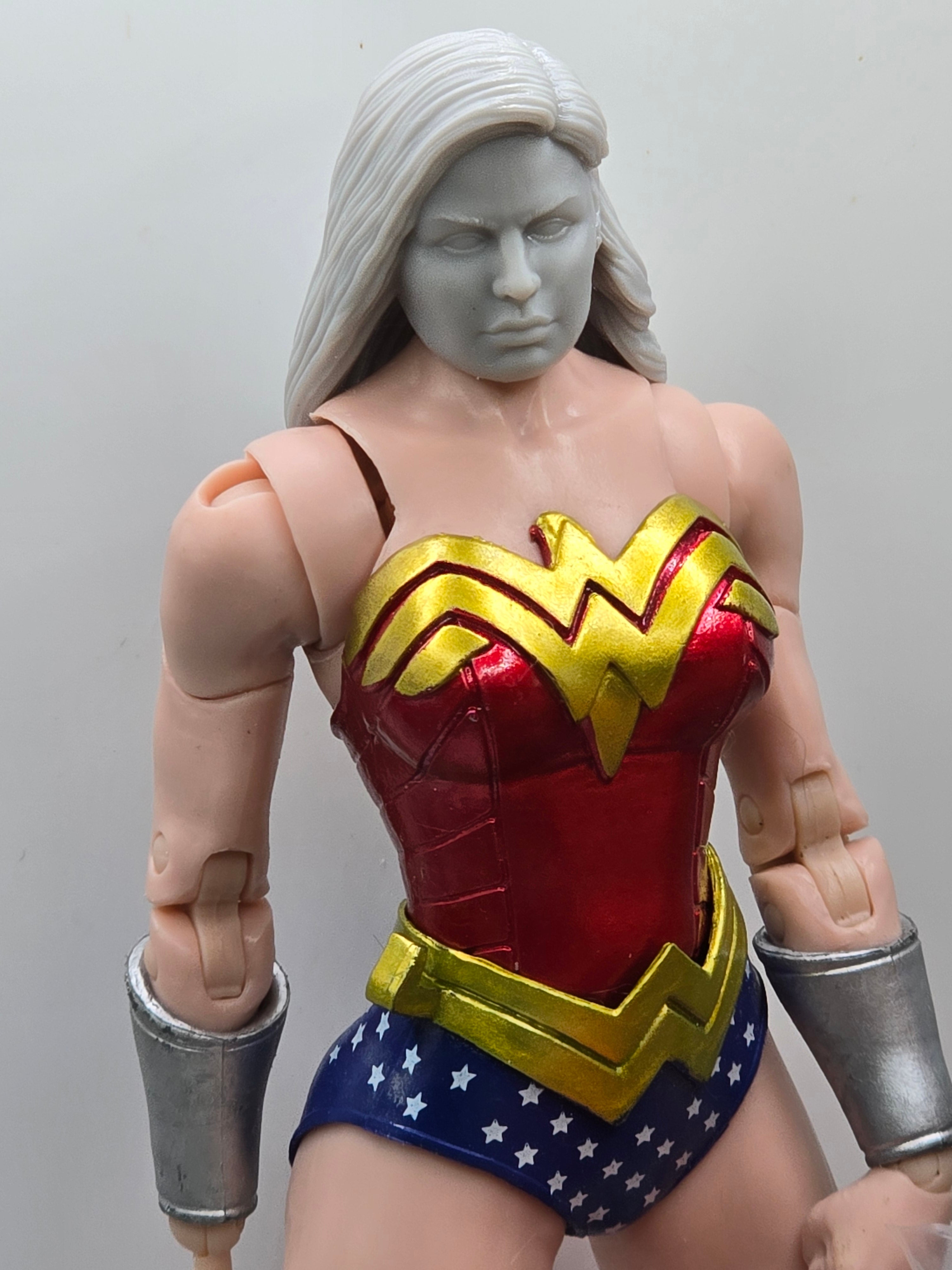 Custom 3d Printed Classified Legends Compatible Comic Multiverse Mutant Men Paquin Rogue  Heads 1/12 1-10 1/18 Scale