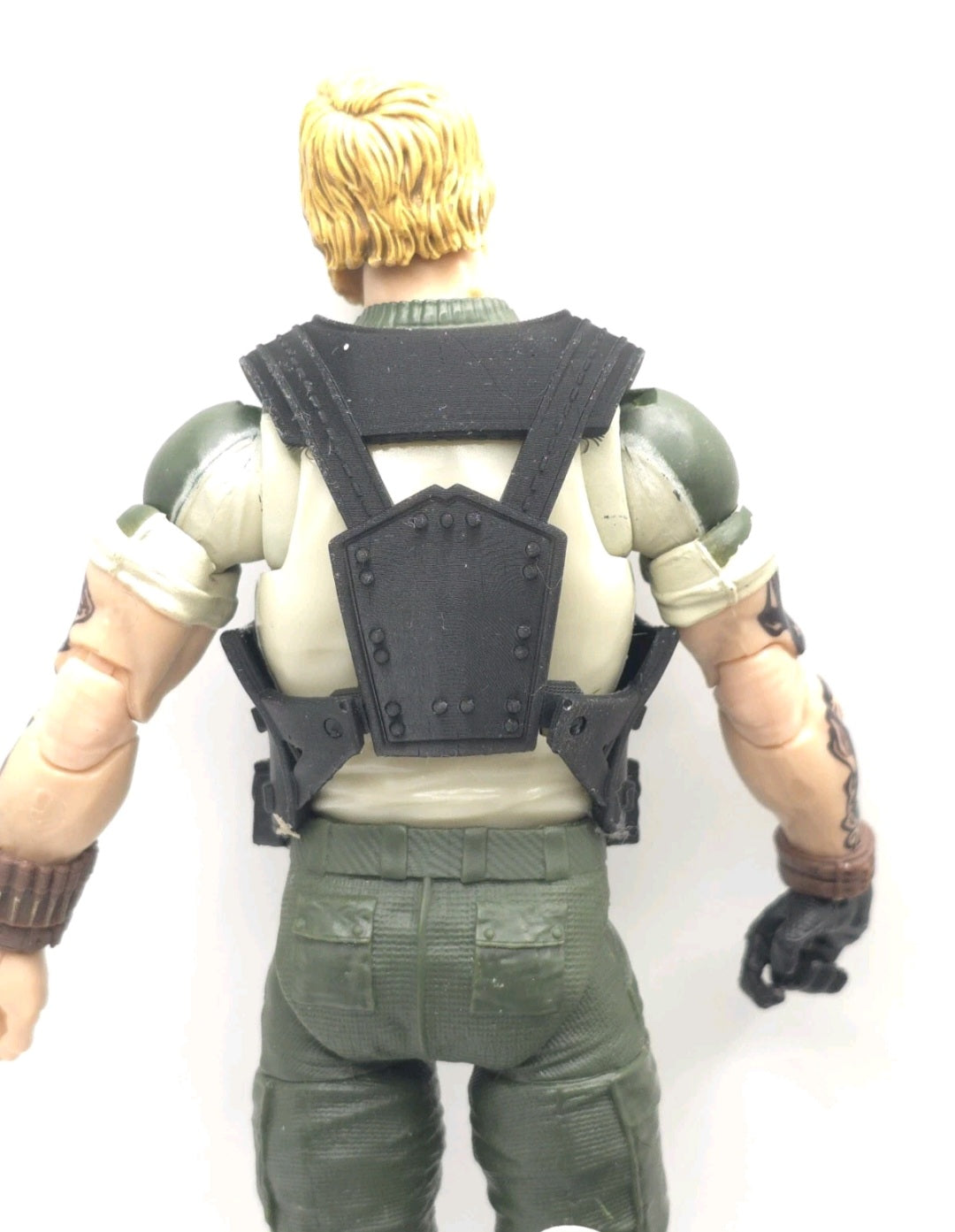 Custom 3d Printed Compatible Classified Legends Comic Multiverse Hydra Flexible Vest 1:12 6" Scale.