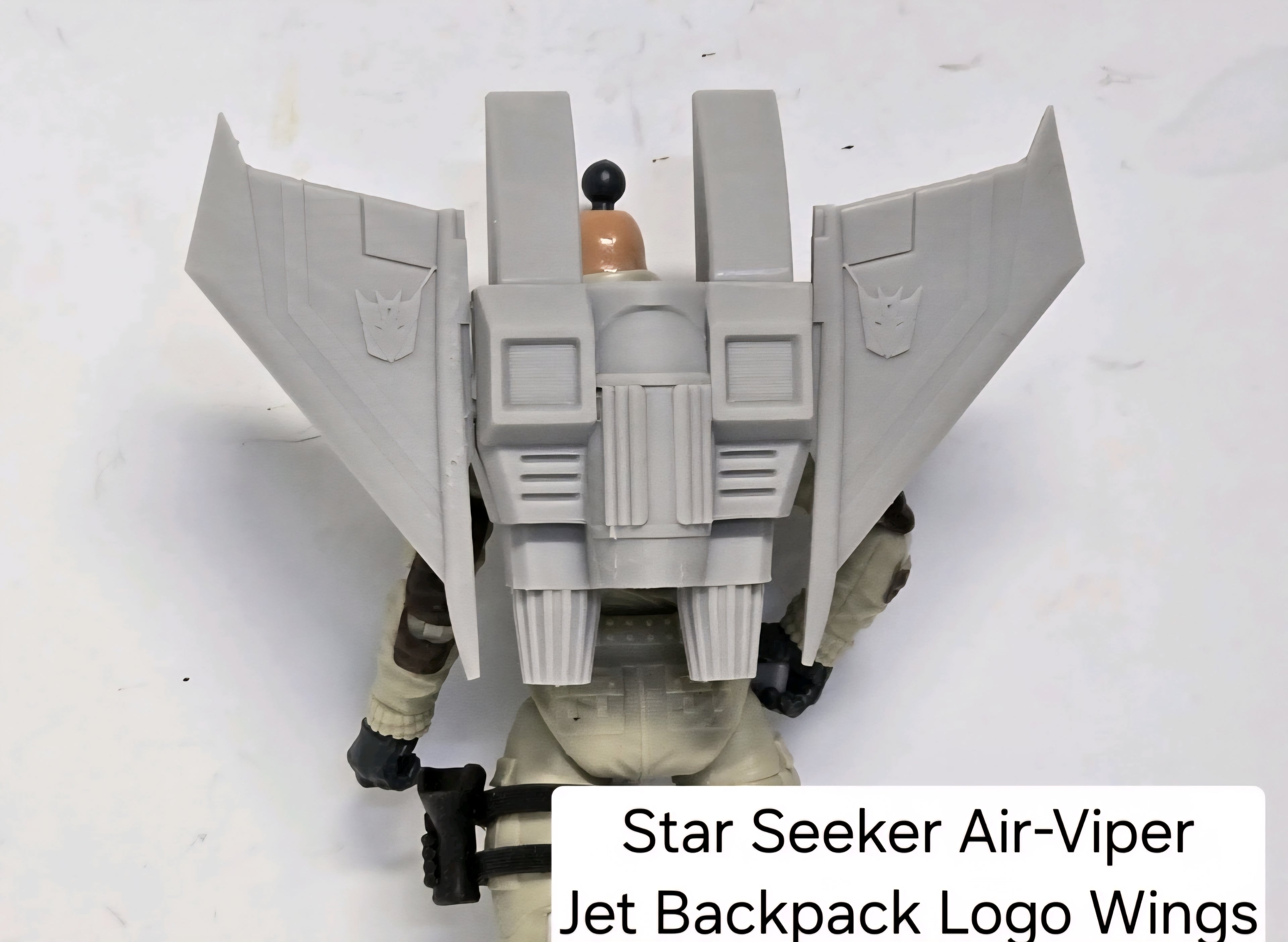 Custom 3d Printed Compatible Classified Legends Comic Multiverse Star Seeker Backpack 1:12 6" Scale.