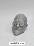Custom 3d Printed Classified Legends Compatible Comic Multiverse Bat Man Hugo Scientist Heads 1/12 1-10 1/18 Scale
