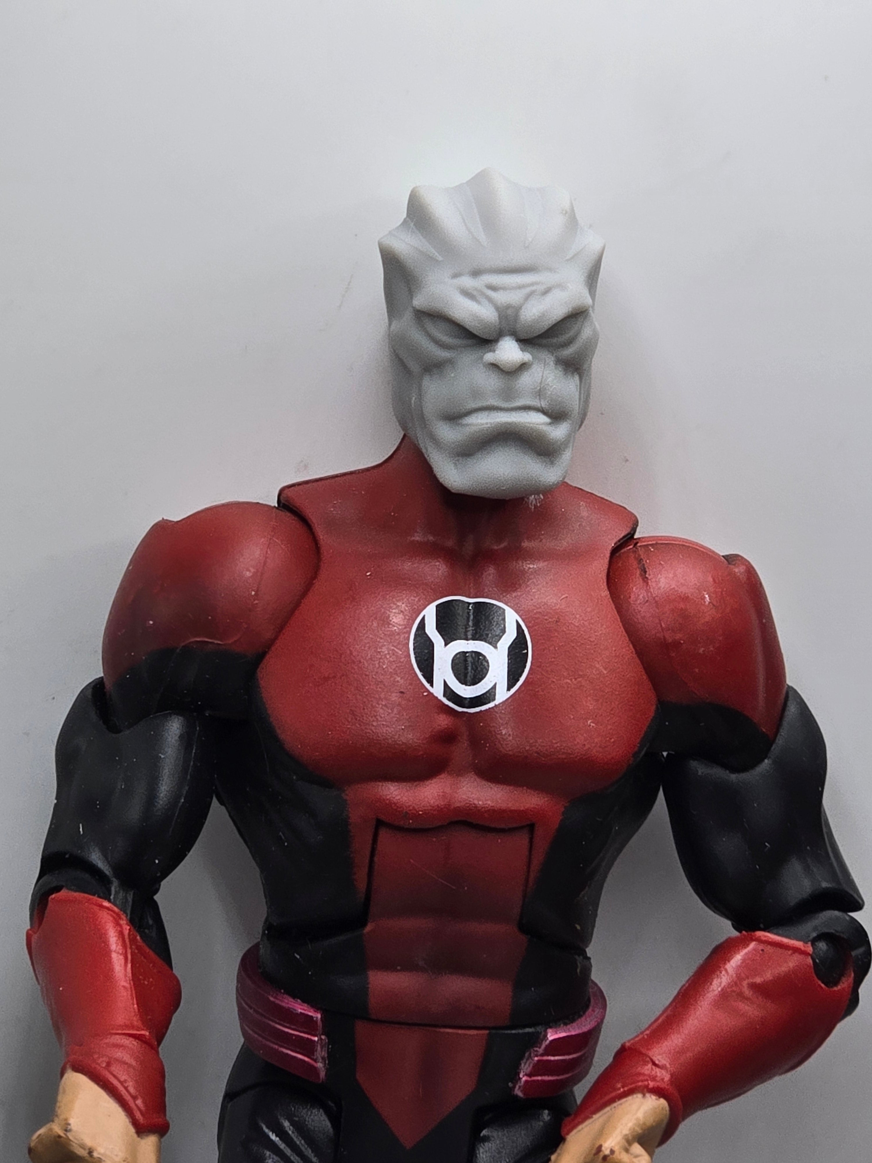Custom 3d Printed Classified Legends Compatible Comic Multiverse Green Light Corps J'ruk Heads 1/12 1-10 1/18 Scale