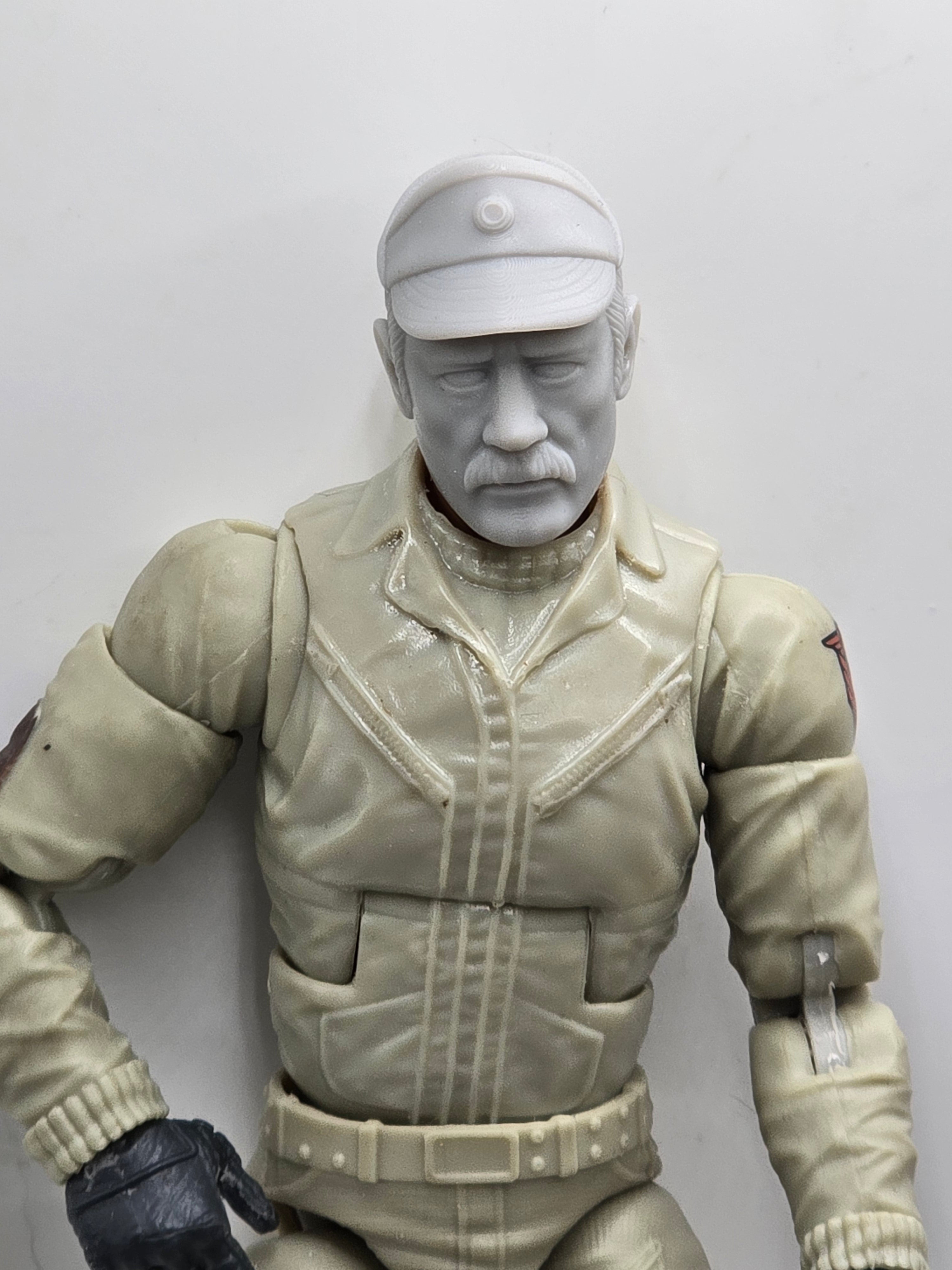 Custom 3d Printed Classified Legends Compatible Comic Multiverse Space Wars Pallaeon Head 1/12 1-10 1/18 Scale
