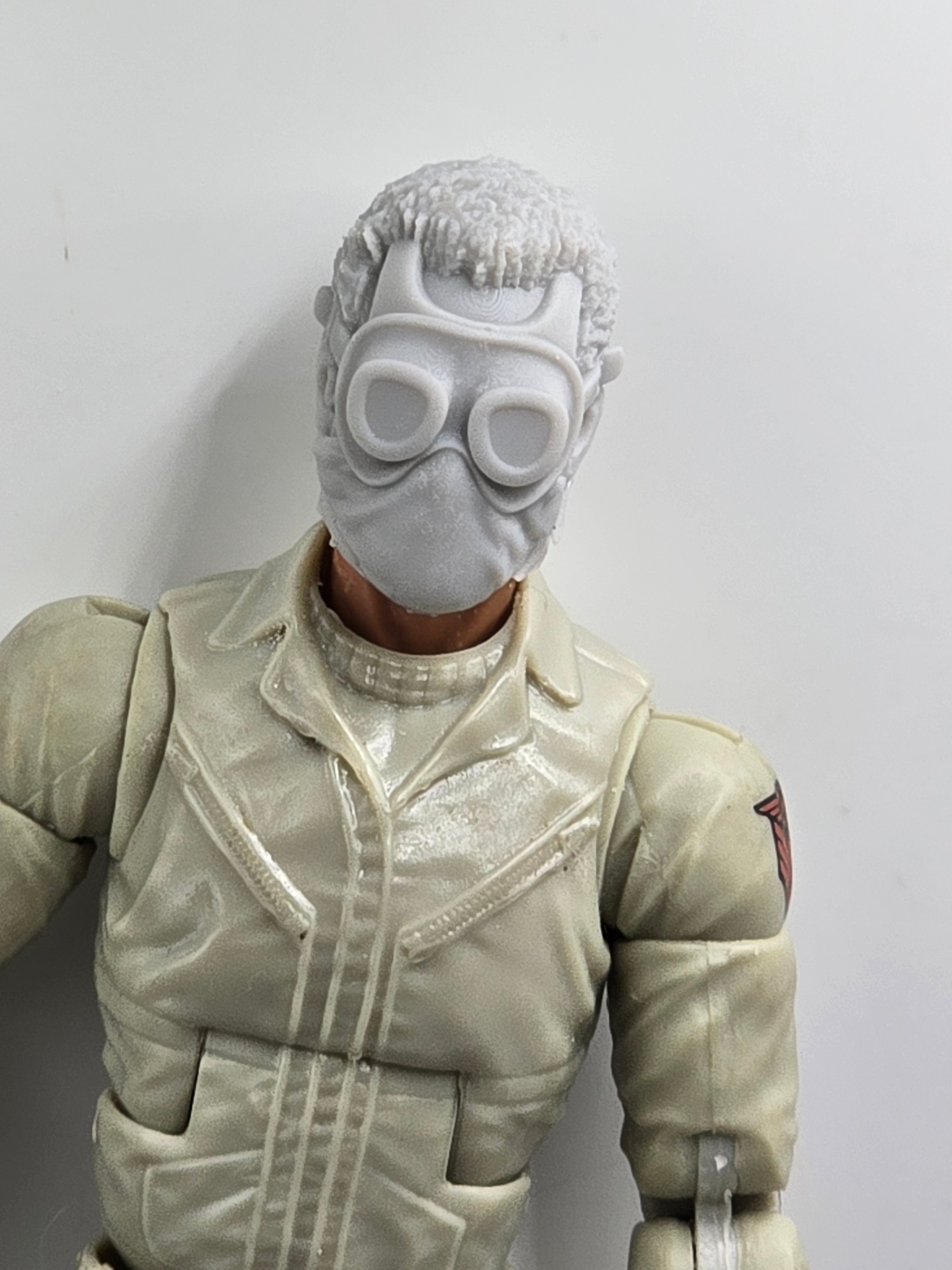 Custom 3d Printed Classified Legends Compatible Comic Multiverse Masked Head 1/12 1-10 1/18 Scale
