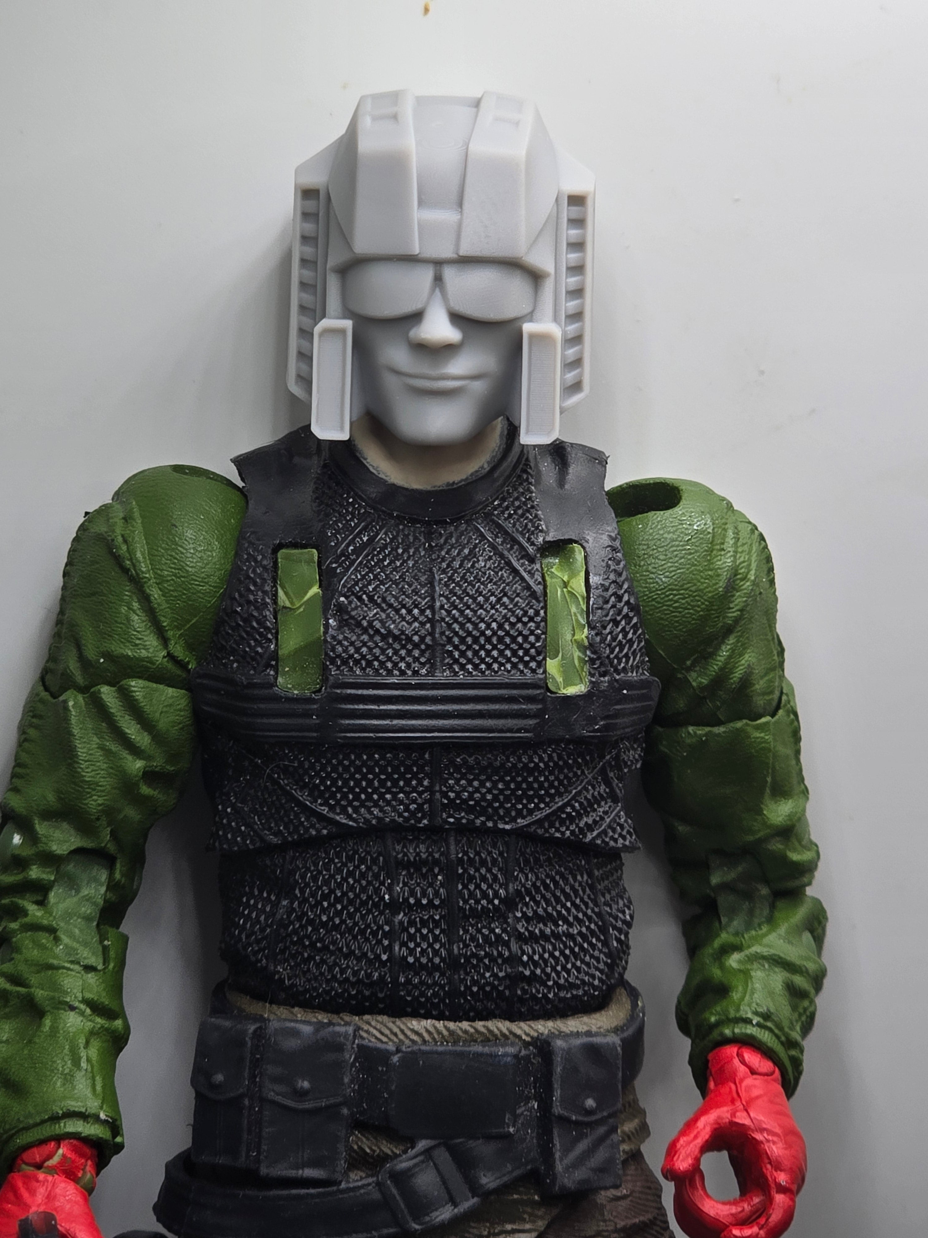 Custom 3d Printed Classified Legends Compatible Comic Multiverse Transformation Star Scream v3 Heads 1/12 1-10 1/18 Scale