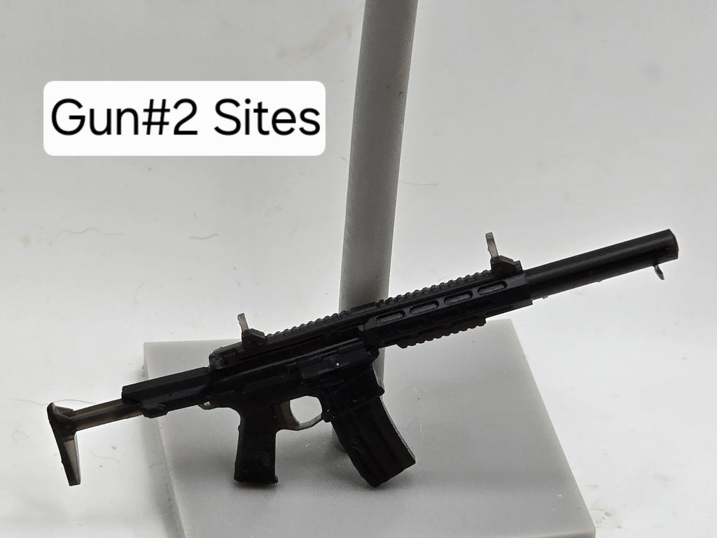 Custom 3d Printed Compatible Classified Legends Comic Multiverse Honey Badger Toy Gun  1:12 6" Scale.