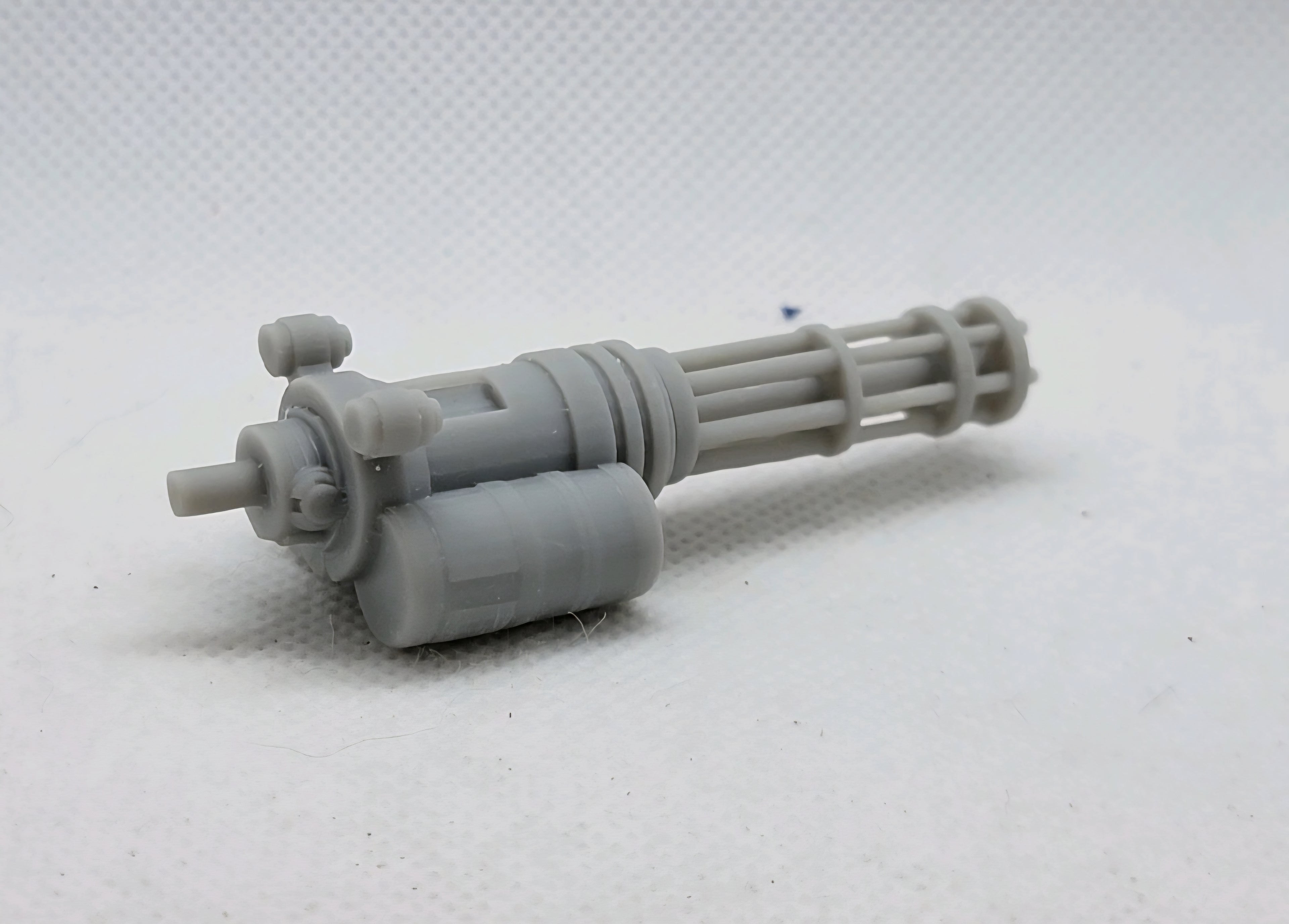 Custom 3d Printed Compatible Classified Legends Comic Multiverse Battle Android Accessory  1:12 6" Scale - Mini Gun Accessory