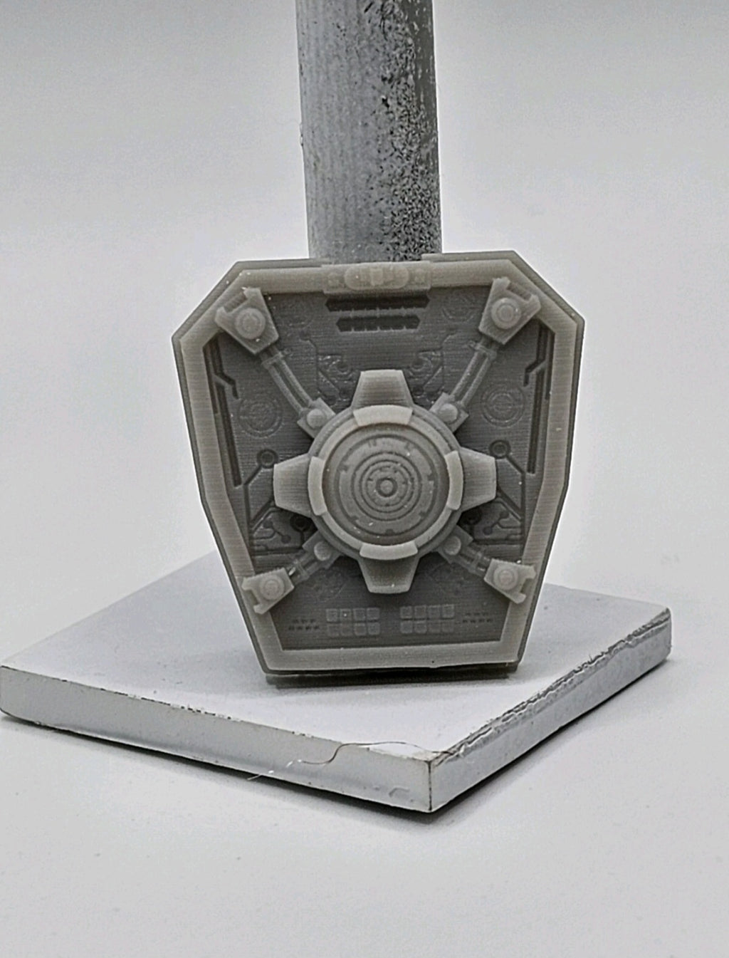 Custom 3d Printed Compatible Classified Legends Comic Multiverse Battle Android Accessory  1:12 6" Scale - Iron Power Chest Plate Accessory