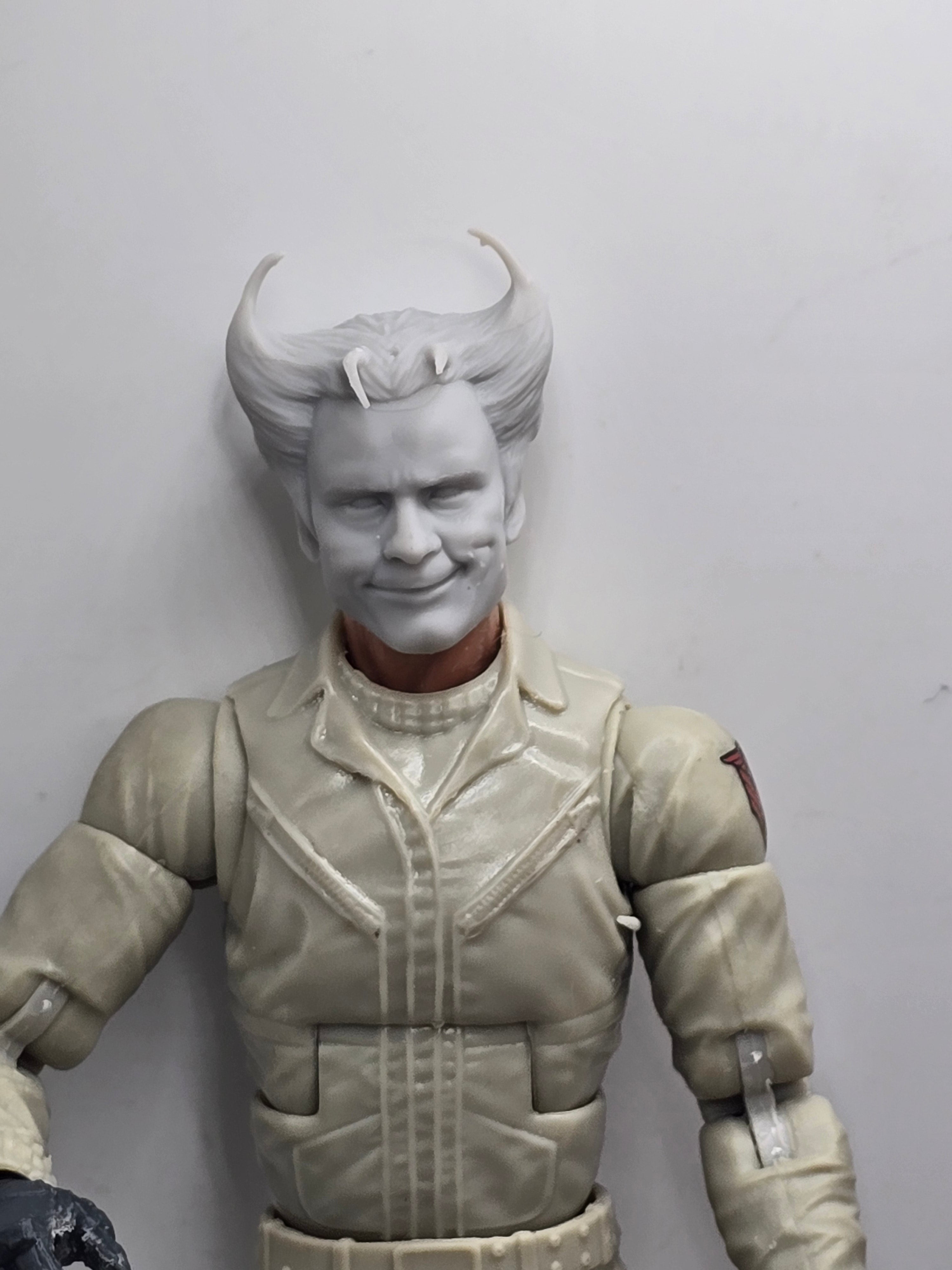 Custom 3d Printed Classified Legends Compatible Comic Multiverse Carey Ventura Heads 1/12 1-10 1/18 Scale