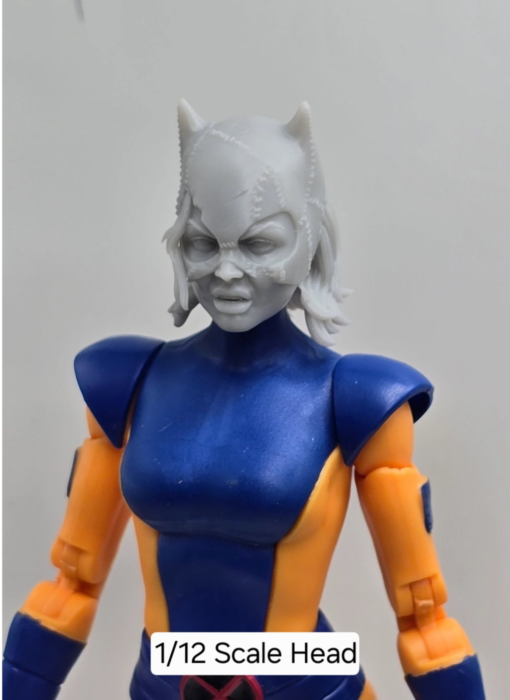 Custom 3d Printed Classified Legends Compatible Comic Multiverse Bat Man Woman Cat Kyle Heads 1/12 1-10 1/18 Scale