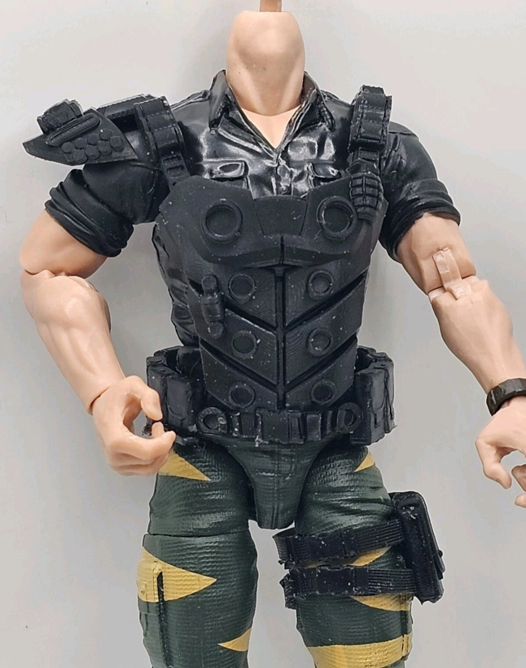 Custom 3d Printed Compatible Classified Legends Comic Multiverse Space Marine Flexible Vest 1:12 6" Scale.