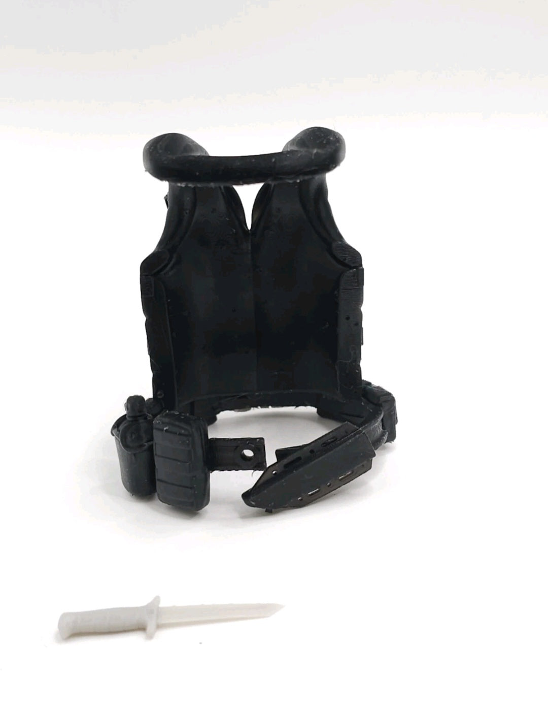 Custom 3d Printed Compatible Classified Legends Comic Multiverse Hovercraft Pilot Cutter Flexible Vest 1:12 6" Scale.