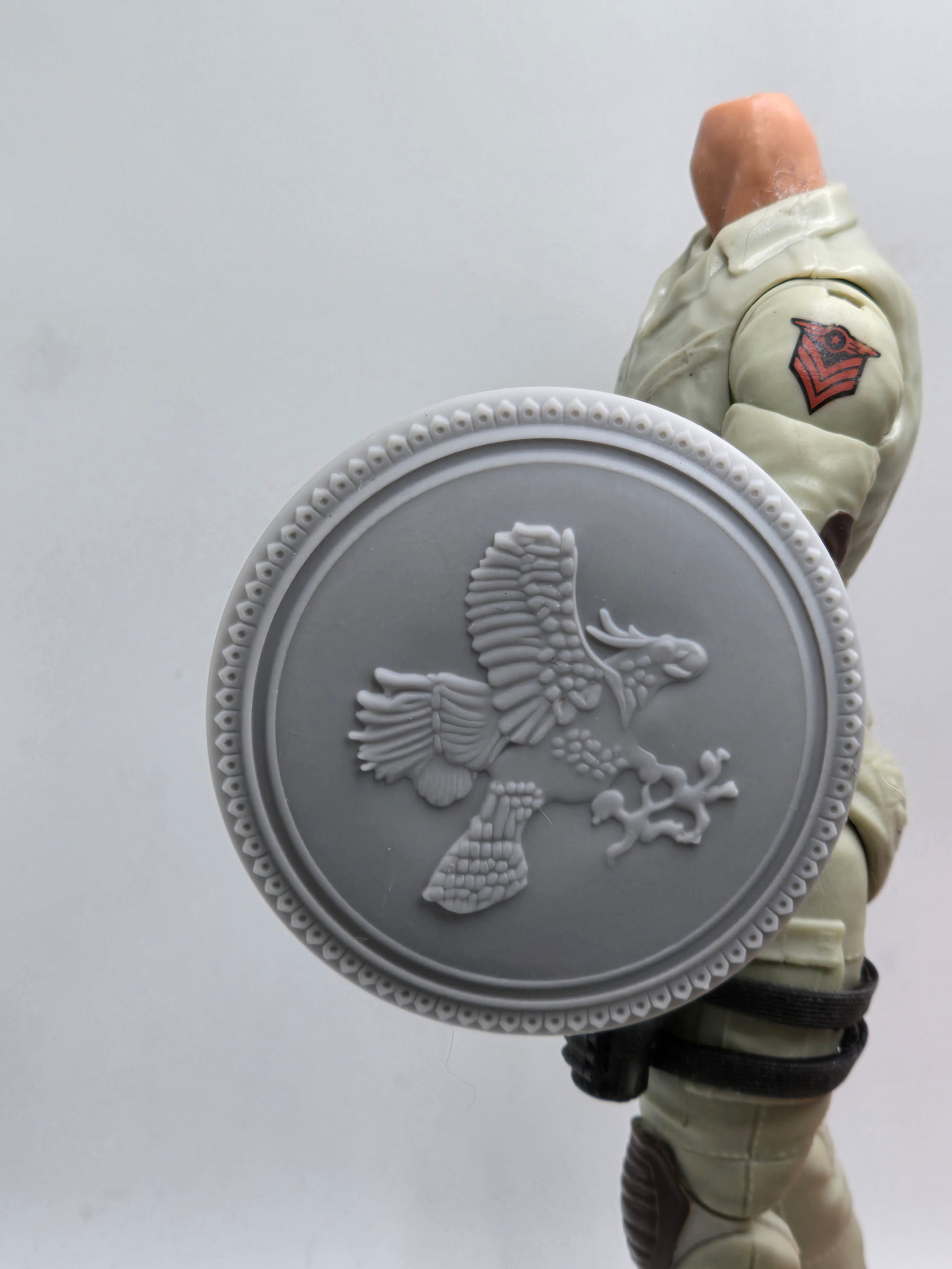 Custom 3d Printed Classified Legends Compatible Comic Multiverse Clash of God's Perseus Shield 1/12 1-10 1/18 Scale
