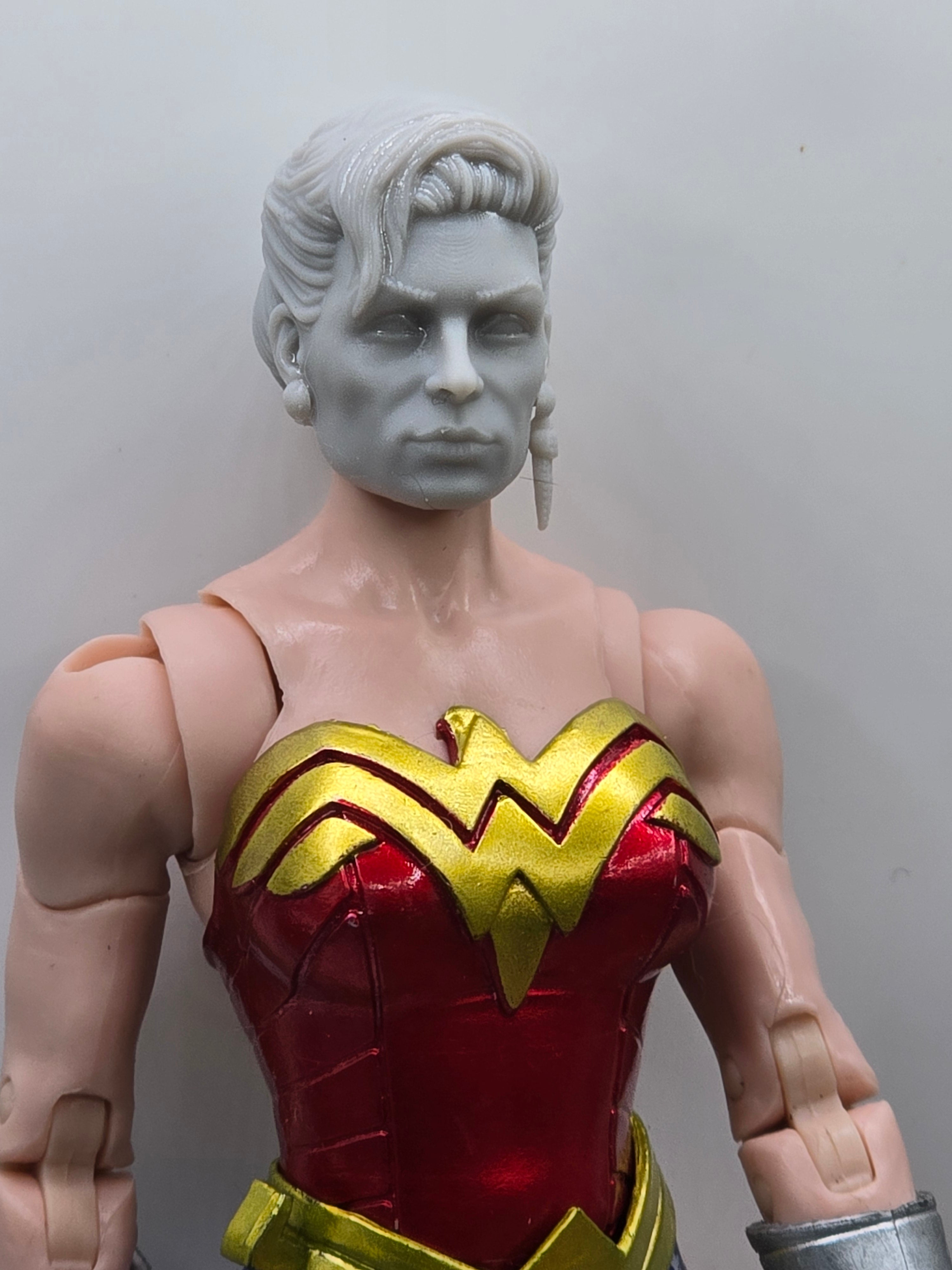 Custom 3d Printed Classified Legends Compatible Comic Multiverse Famke Xenia Heads 1/12 1-10 1/18 Scale