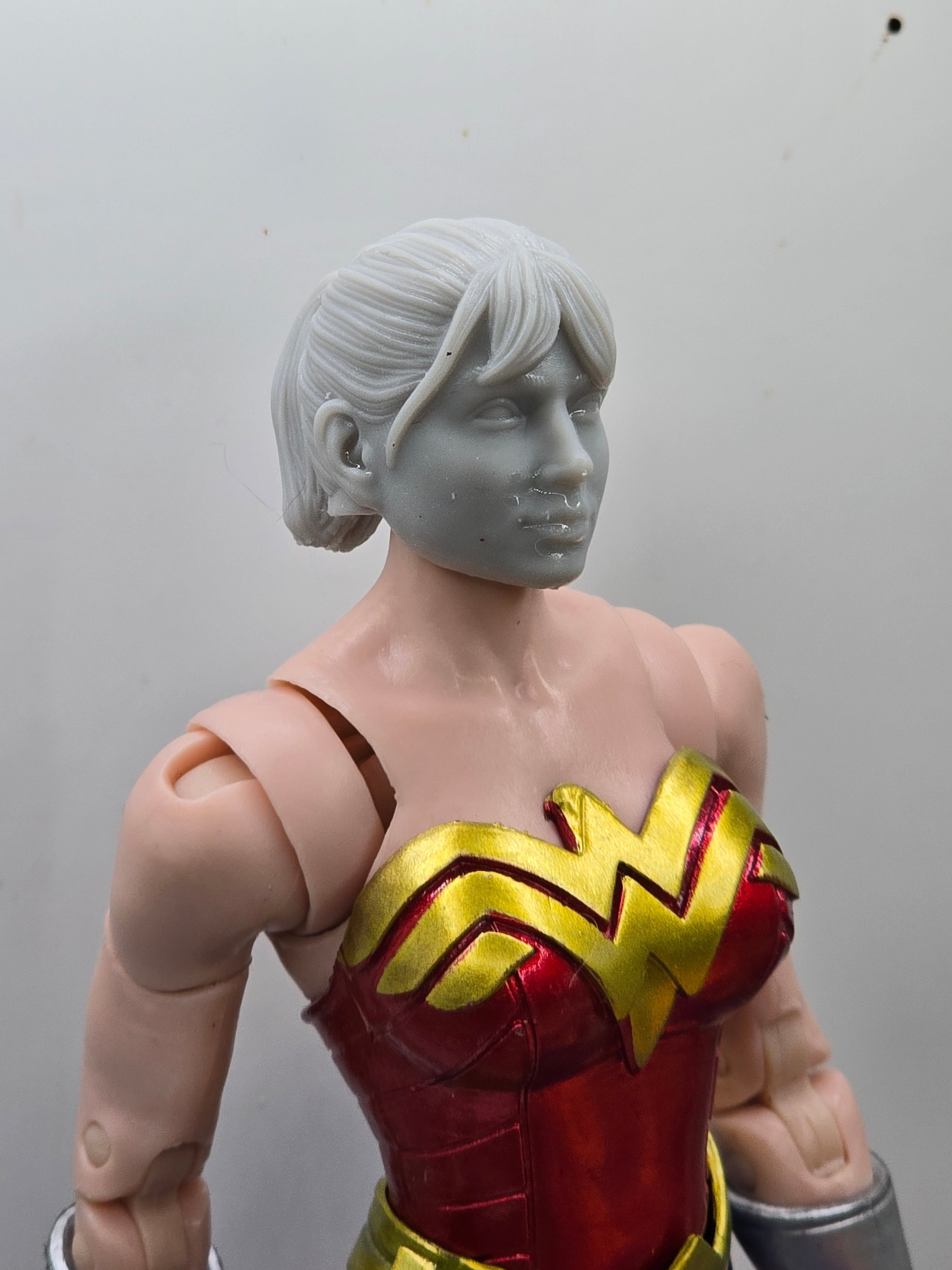 Custom 3d Printed Classified Legends Compatible Comic Multiverse Female Ana De Armas Heads 1/12 1-10 1/18 Scale