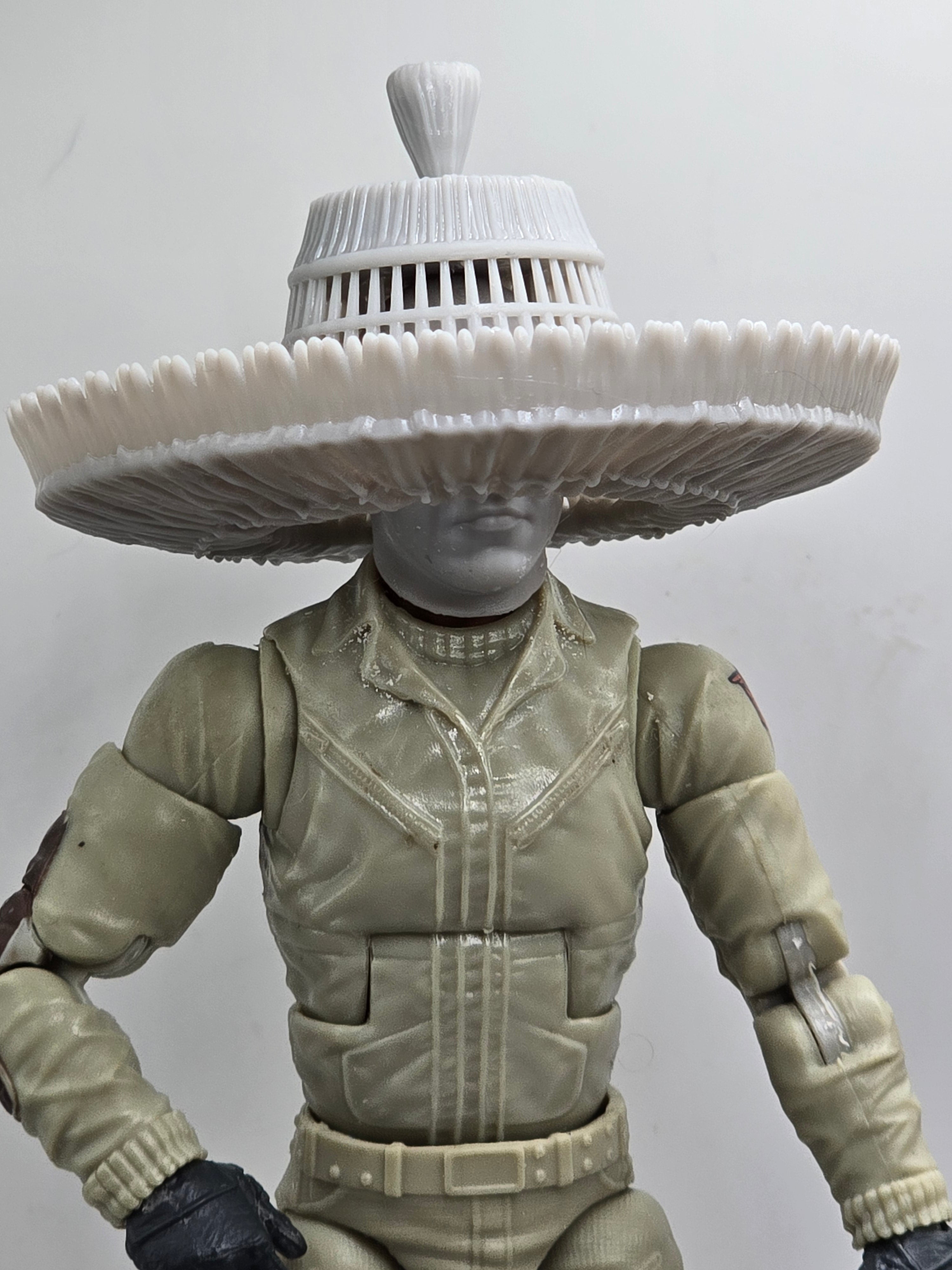 Custom 3d Printed Classified Legends Compatible Comic Multiverse 3 Storms Rain Head & Hat 1/12 1-10 1/18 Scale