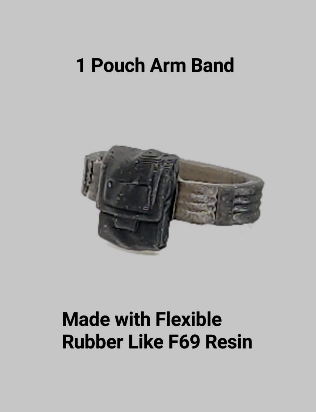 Custom 3d Printed Compatible Classified Legends Comic Multiverse Flexible Pouch Armband 1:12 6" Scale.