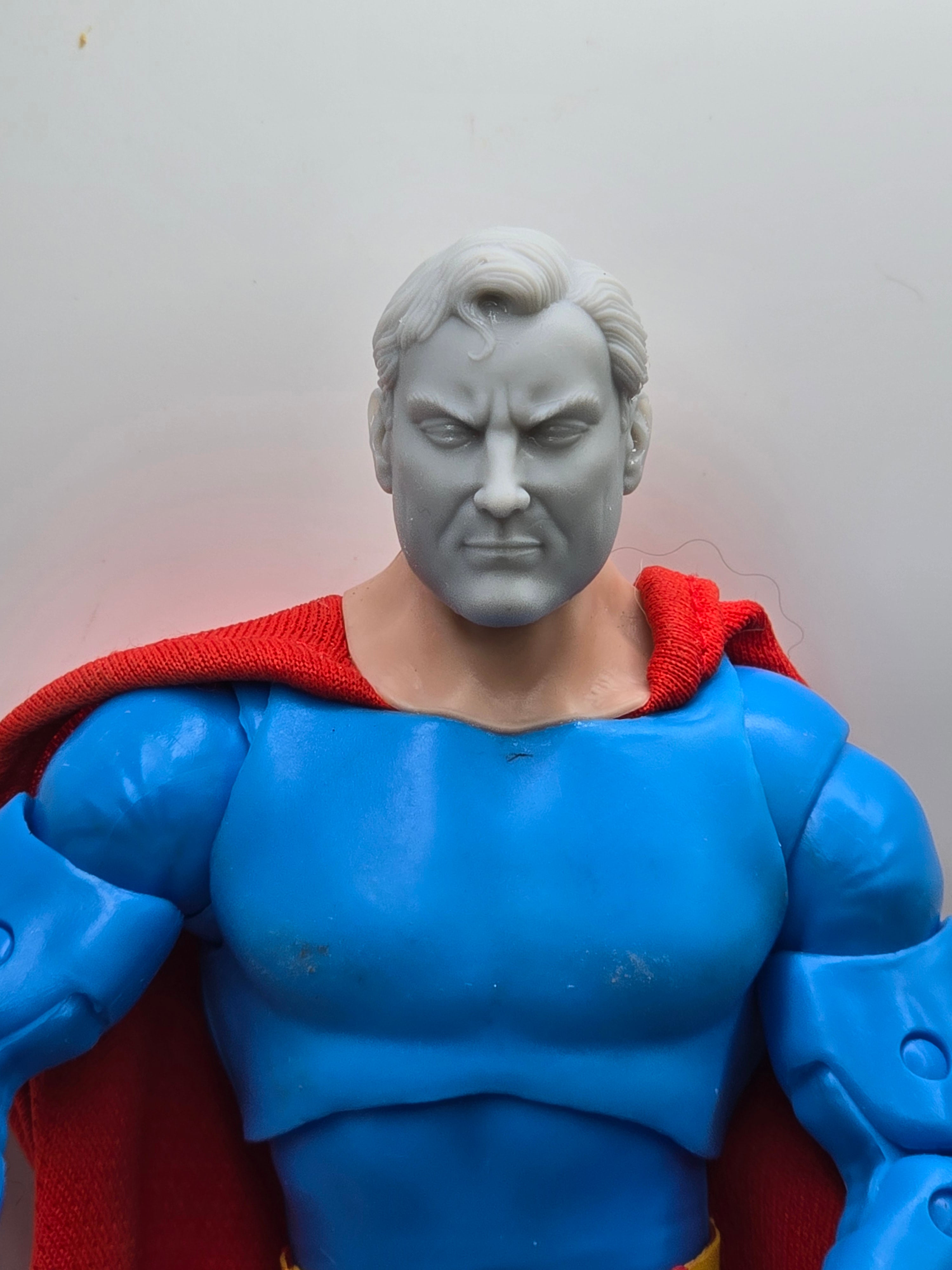 Custom 3d Printed Classified Legends Compatible Comic Multiverse Comoc Superhero Man Heads 1/12 1-10 1/18 Scale