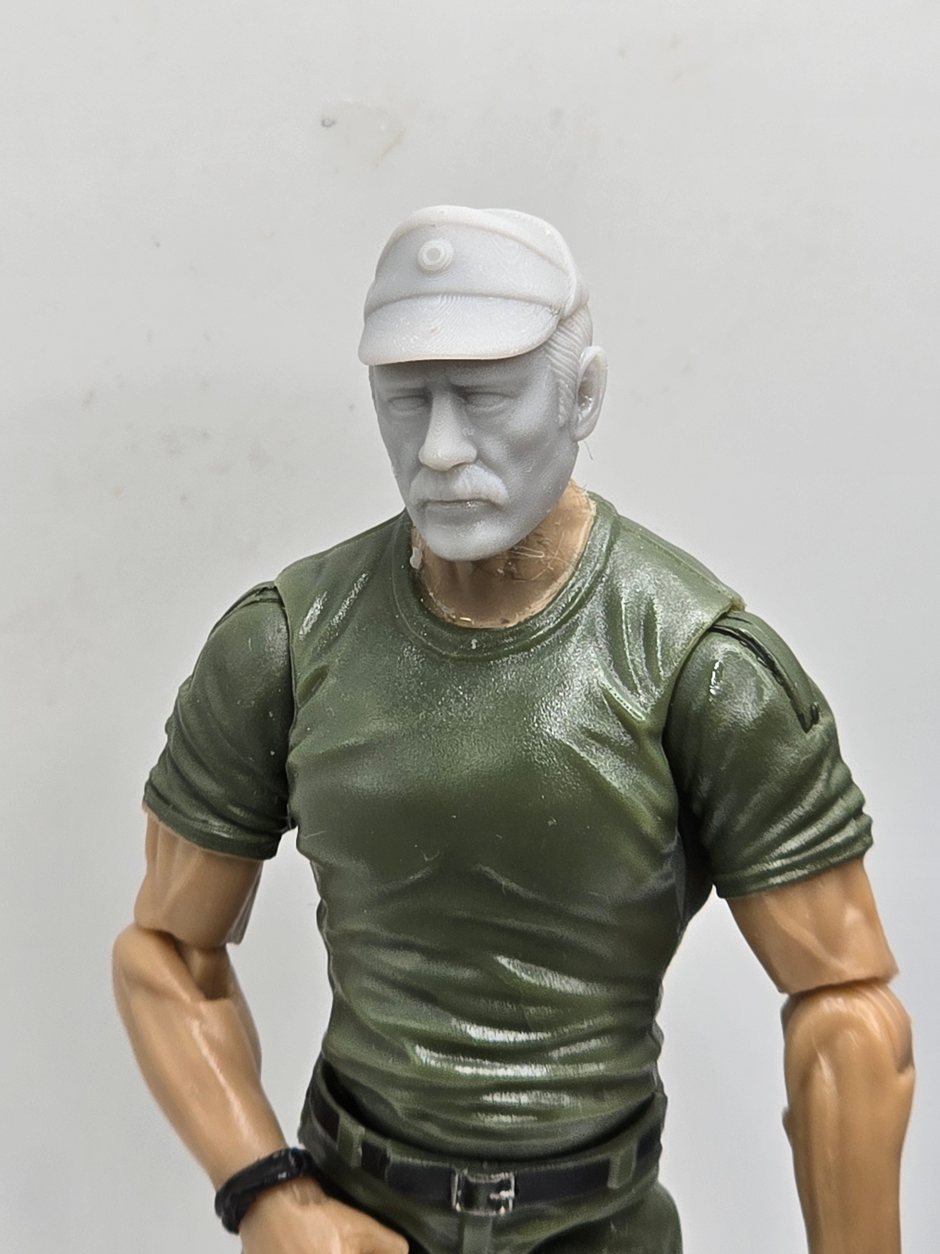 Custom 3d Printed Classified Legends Compatible Comic Multiverse Space Wars Pallaeon Head 1/12 1-10 1/18 Scale
