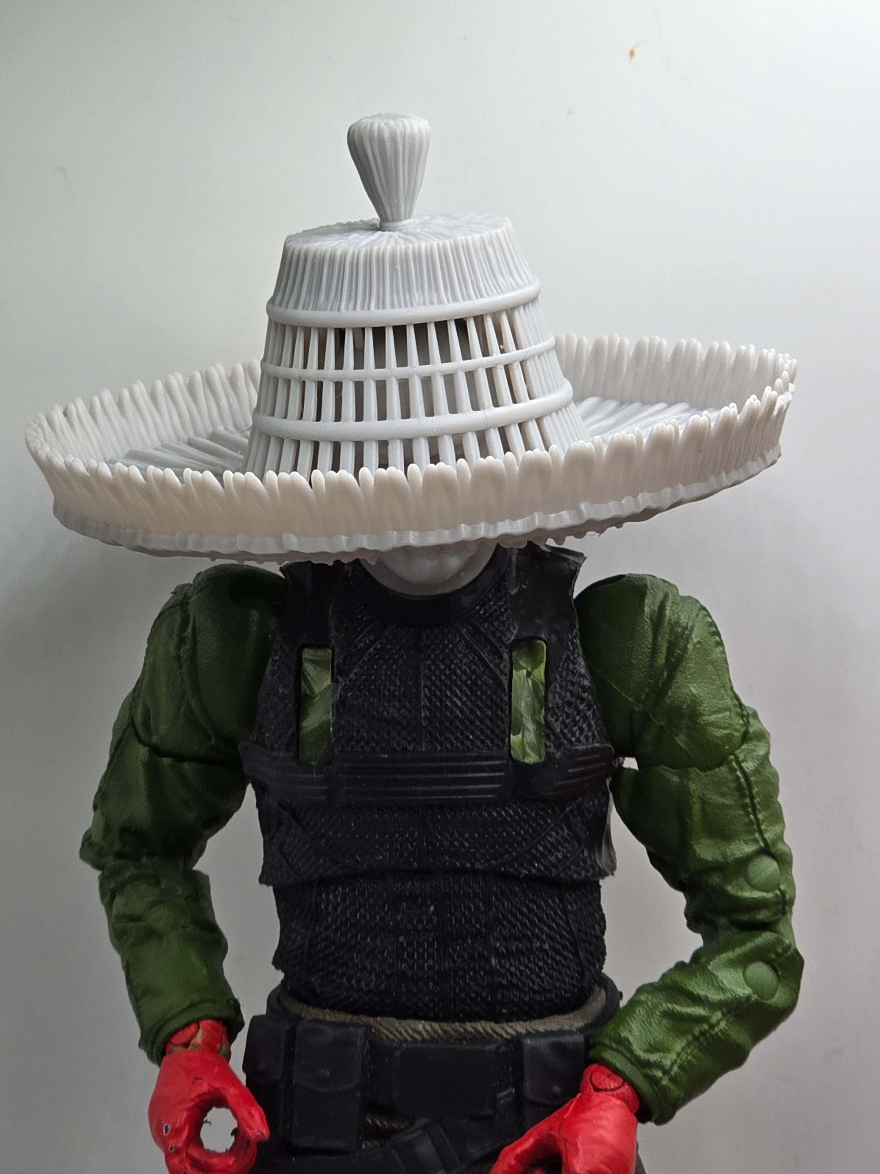 Custom 3d Printed Classified Legends Compatible Comic Multiverse 3 Storms Thunder Head & Hat 1/12 1-10 1/18 Scale