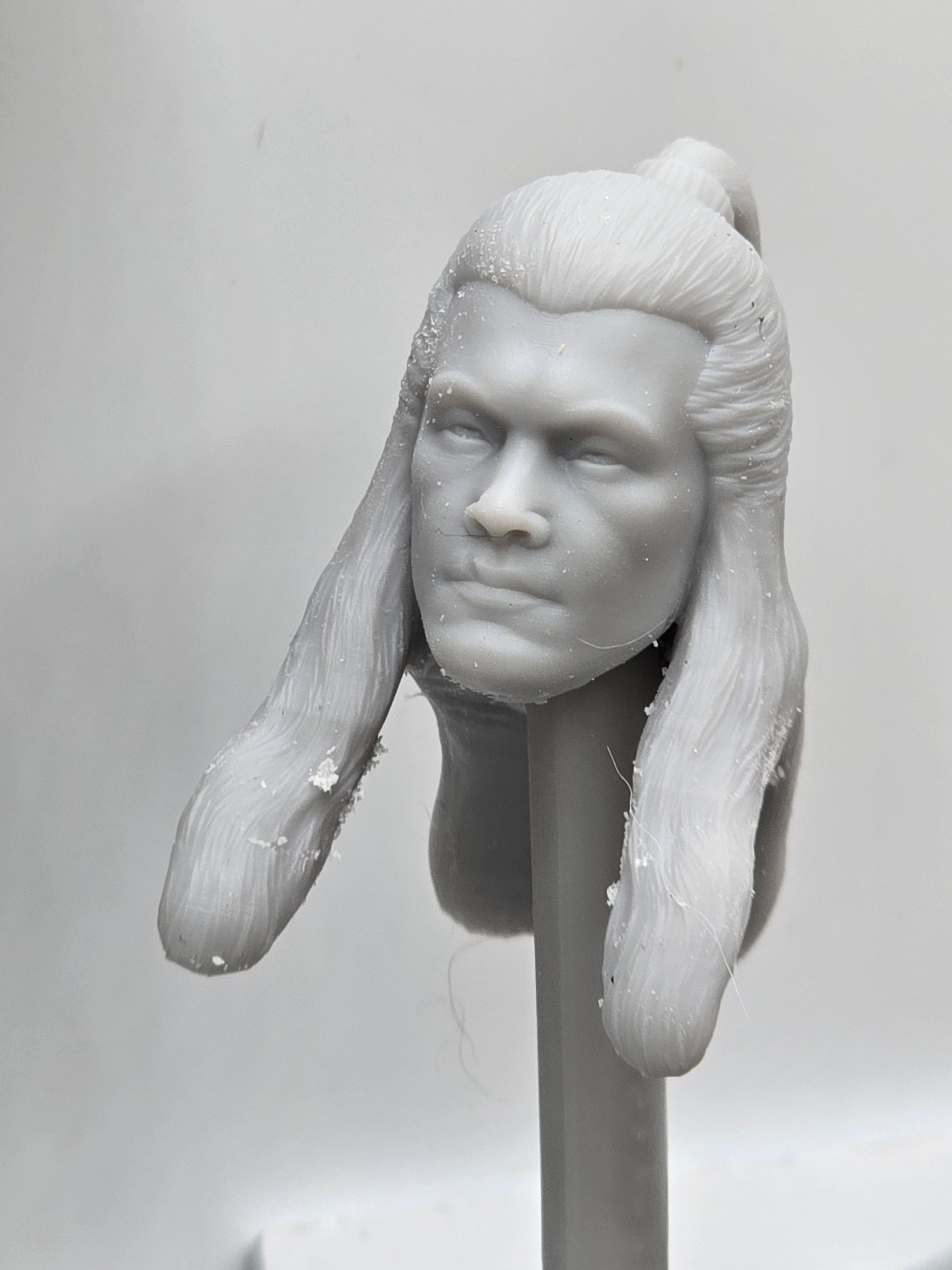Custom 3d Printed Classified Legends Compatible Comic Multiverse 3 Storms Rain Head  1/12 1-10 1/18 Scale