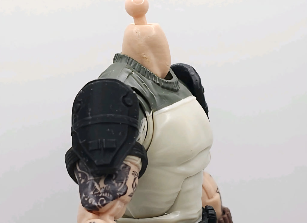 Custom 3d Printed Compatible Classified Legends Comic Multiverse Stormbringer Flexible Shoulders 1:12 6" Scale.