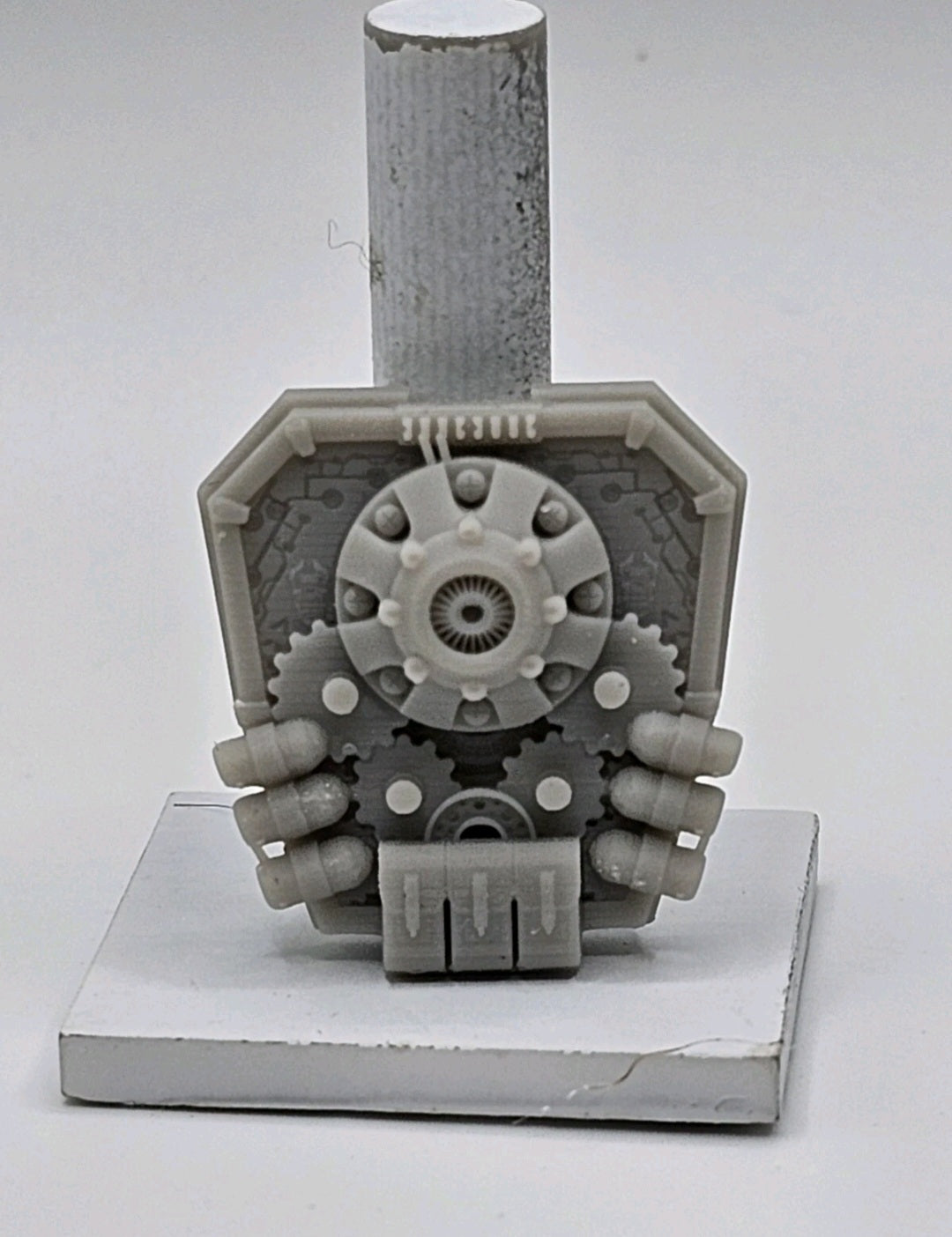 Custom 3d Printed Compatible Classified Legends Comic Multiverse Battle Android Accessory  1:12 6" Scale - Gears Chest Plate Accessory