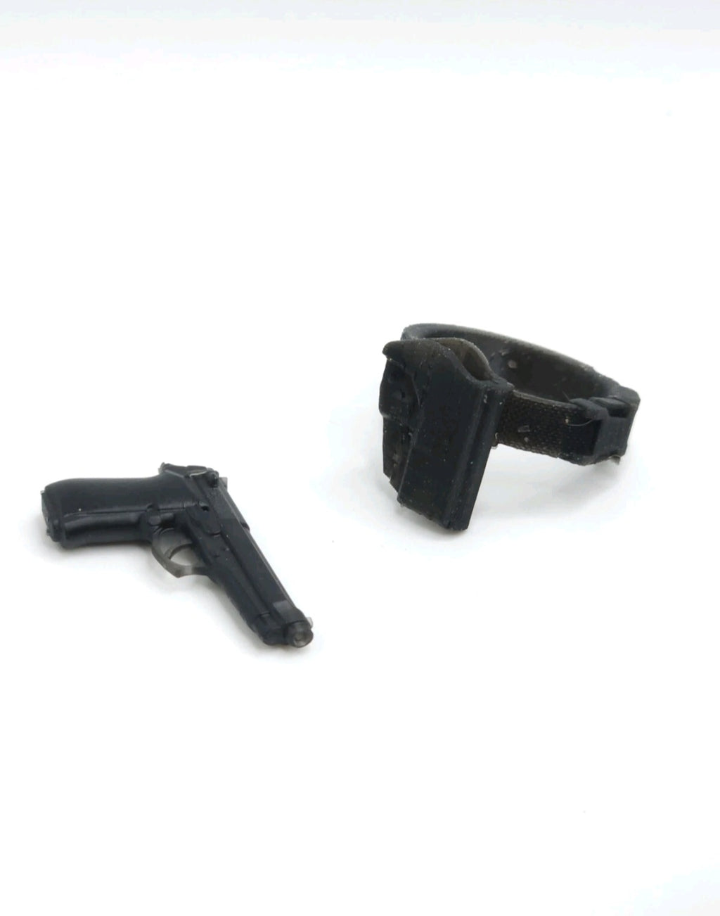 Custom 3d Printed Compatible Classified Legends Comic Multiverse Tacticle Flexible Sheath w/Pistol  1:12 6" Scale.