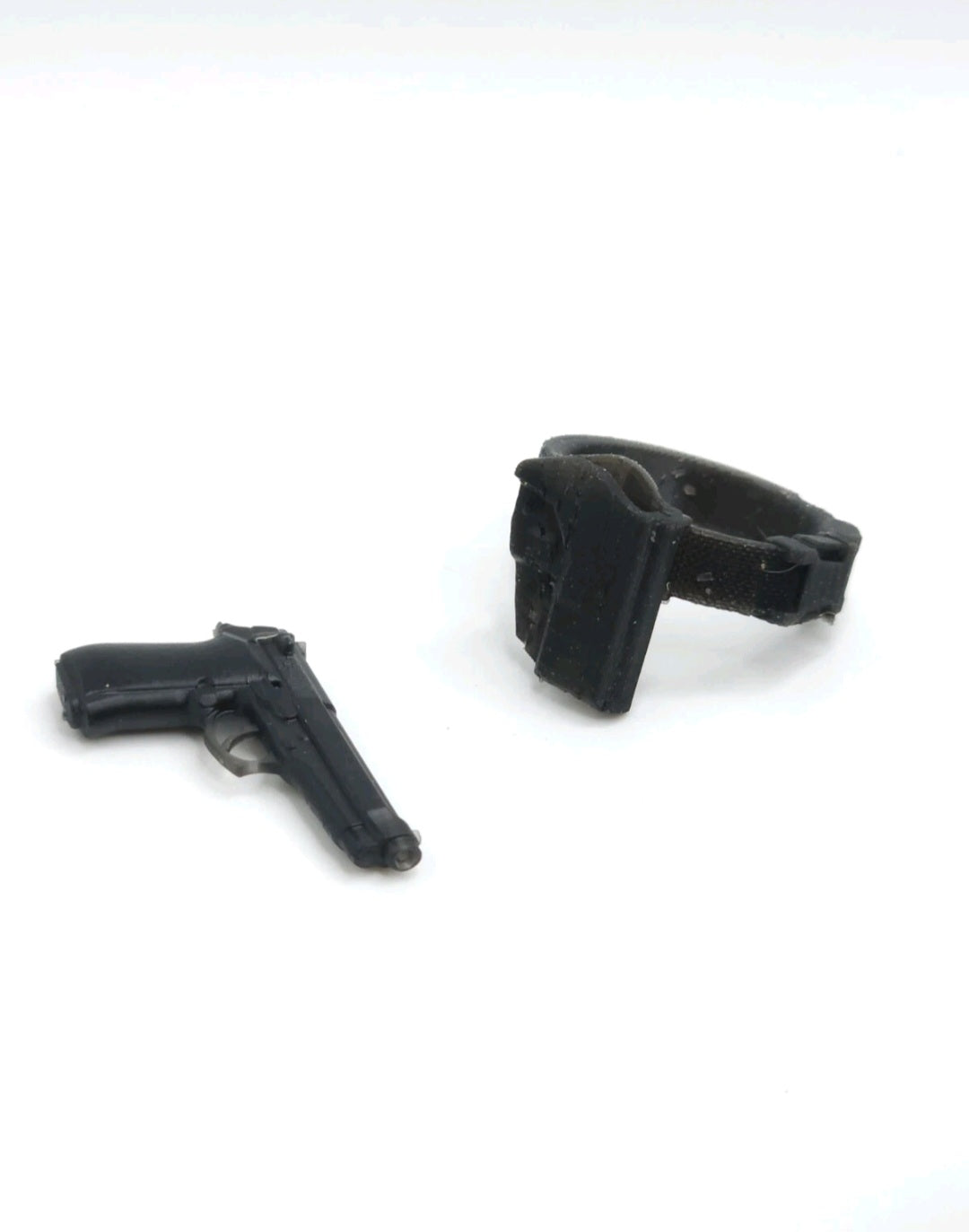 Custom 3d Printed Compatible Classified Legends Comic Multiverse Tacticle Flexible Sheath w/Pistol  1:12 6" Scale.