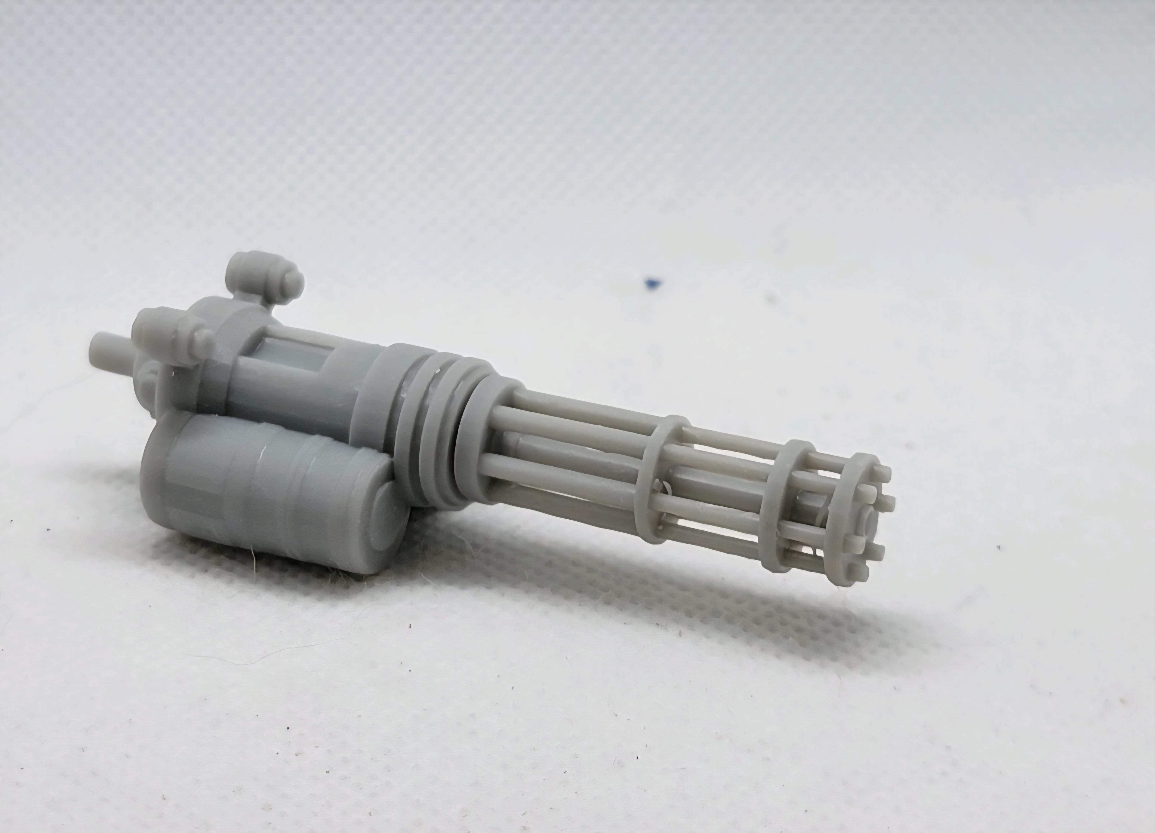 Custom 3d Printed Compatible Classified Legends Comic Multiverse Battle Android Accessory  1:12 6" Scale - Mini Gun Accessory