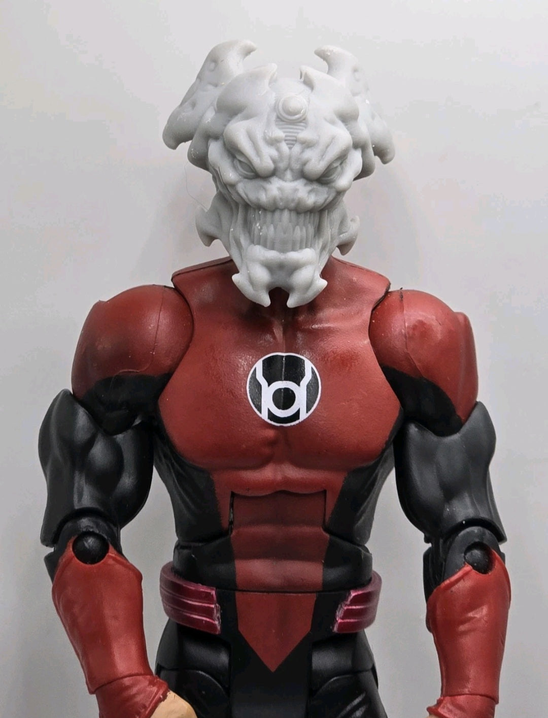 Custom 3d Printed Classified Legends Compatible Comic Multiverse Red Light Corps Nite Lik Heads 1/12 1-10 1/18 Scale