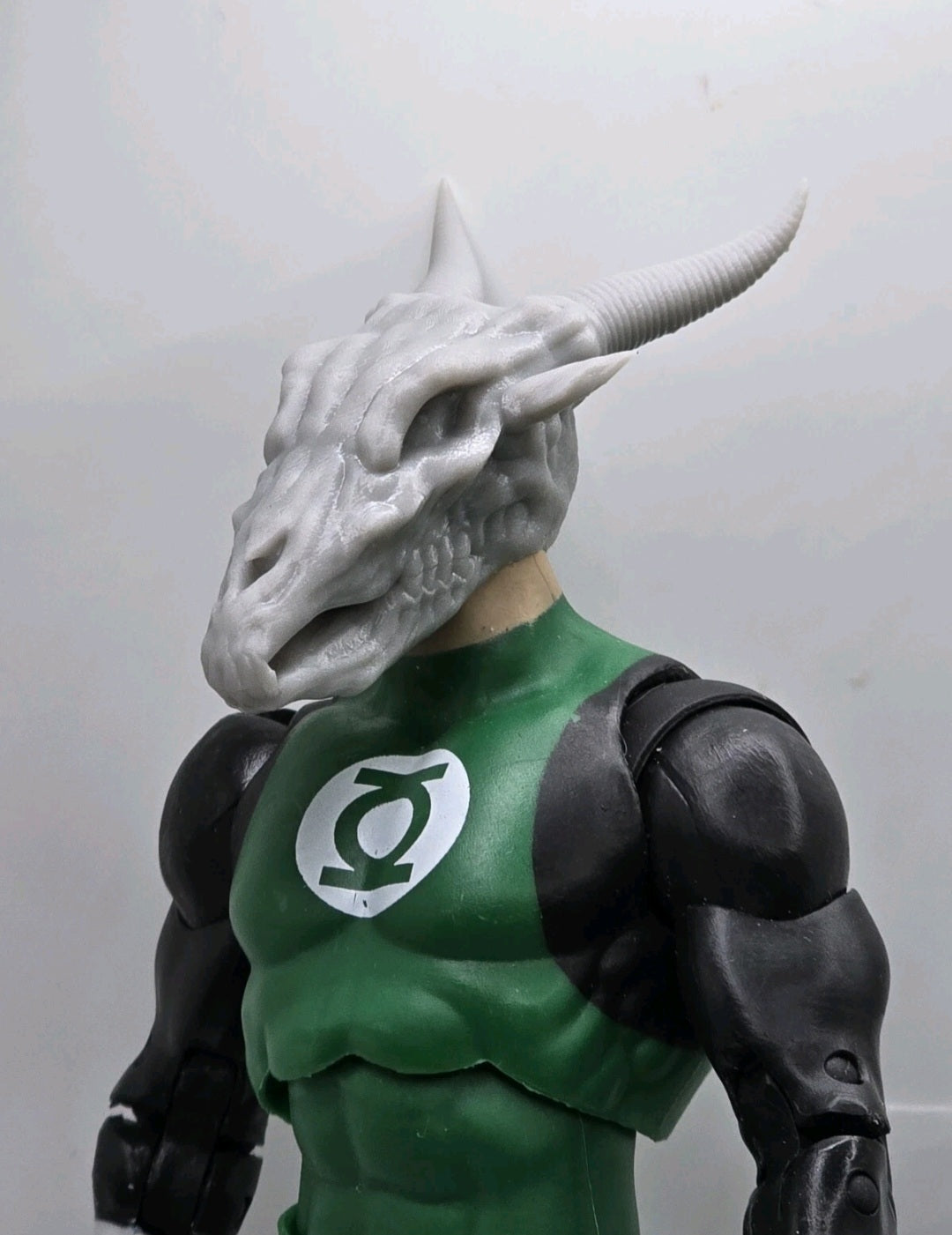 Custom 3d Printed Classified Legends Compatible Comic Multiverse Red Light Corps Skallox Heads 1/12 1-10 1/18 Scale
