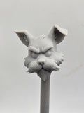 Custom 3d Printed Classified Legends Compatible Comic Multiverse Green alight G'nort Heads 1/12 1-10 1/18 Scale
