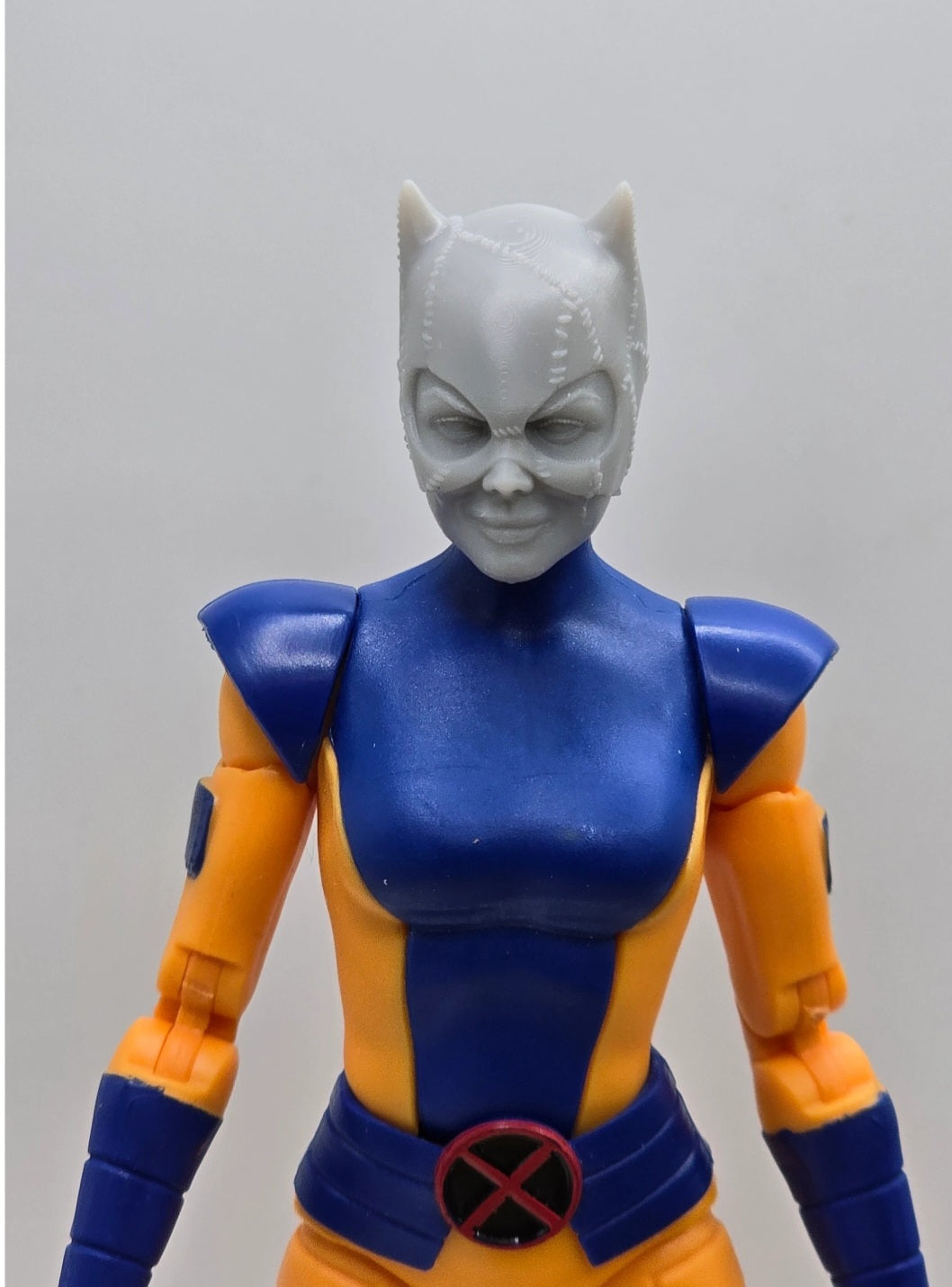 Custom 3d Printed Classified Legends Compatible Comic Multiverse Bat Man Woman Cat Kyle Heads 1/12 1-10 1/18 Scale