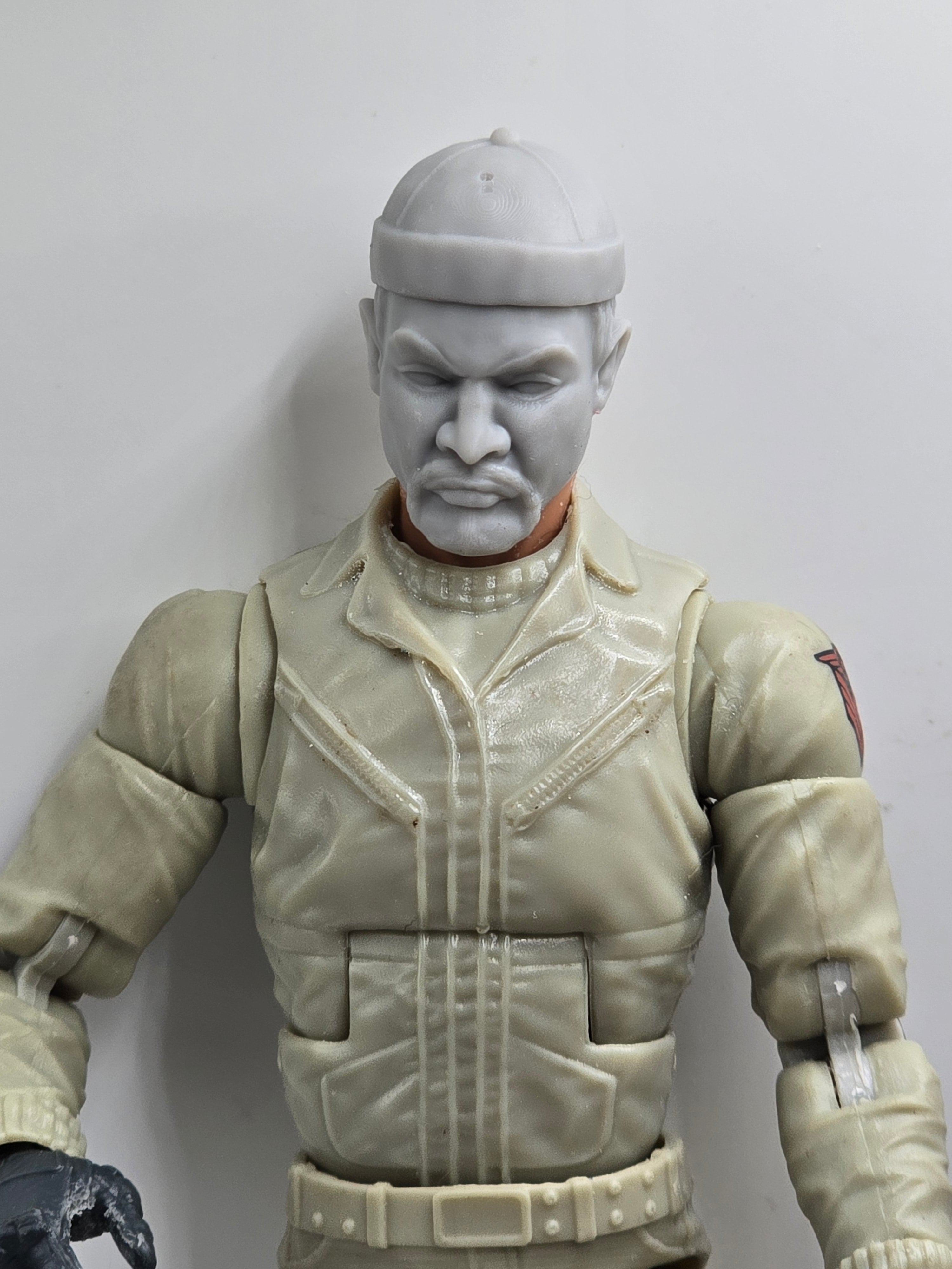 Custom 3d Printed Classified Legends Compatible Comic Multiverse Video Game Combat of Mortals Shang Sun Head#1 1/12 1-10 1/18 Scale