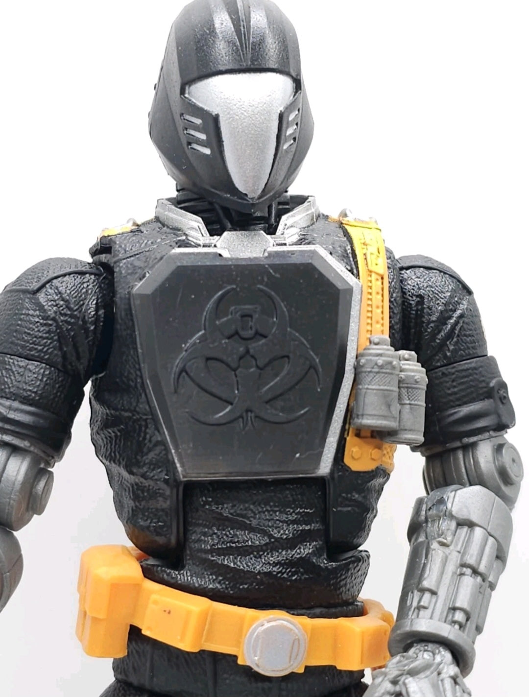 Custom 3d Printed Compatible Classified Legends Comic Multiverse Battle Android Accessory  1:12 6" Scale - Bio Hazzard Chest Plate Accessory