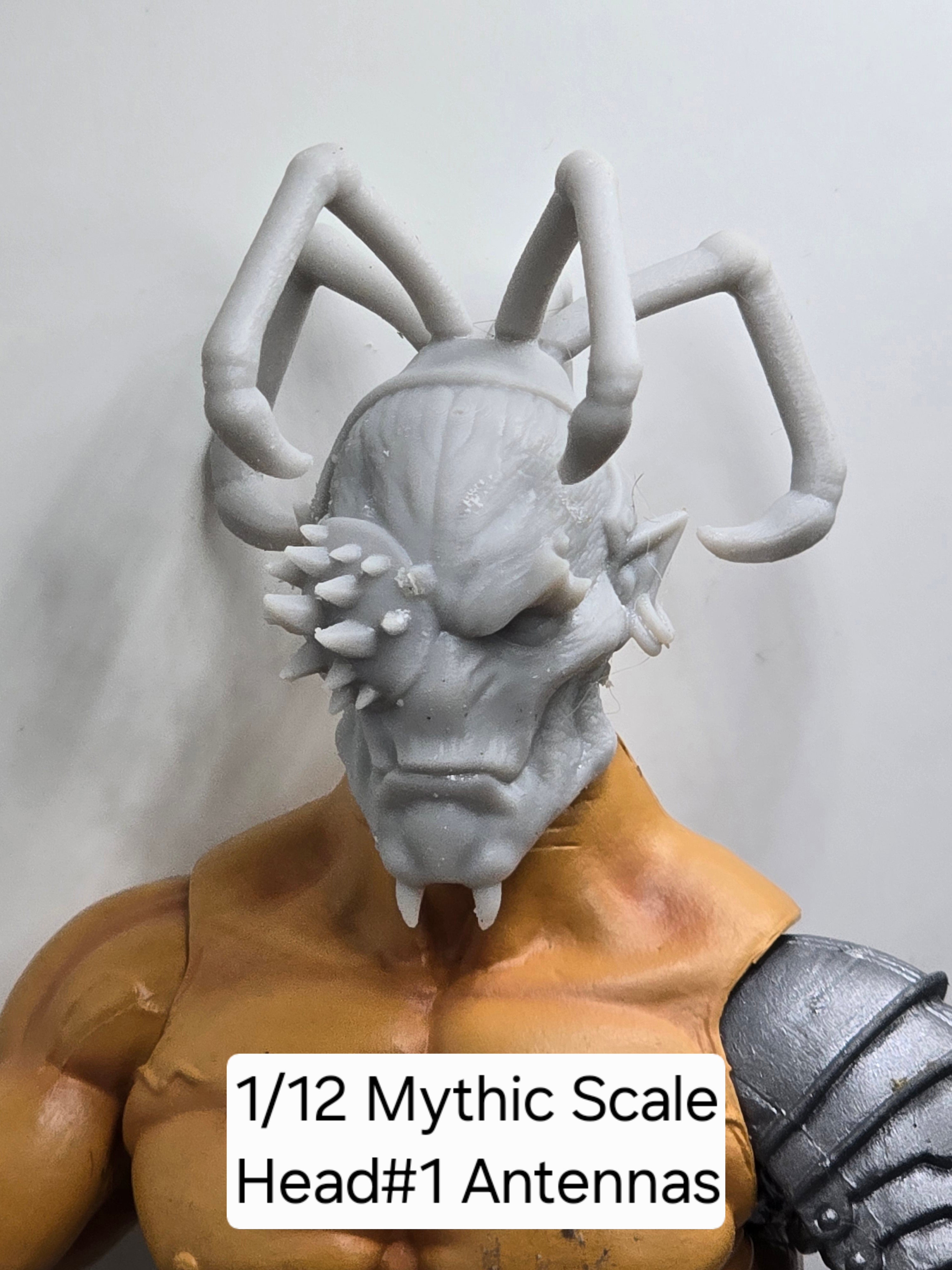 Custom 3d Printed Classified Legends Compatible Comic Multiverse Space Quest Sarris Heads 1/12 1-10 1/18 Scale